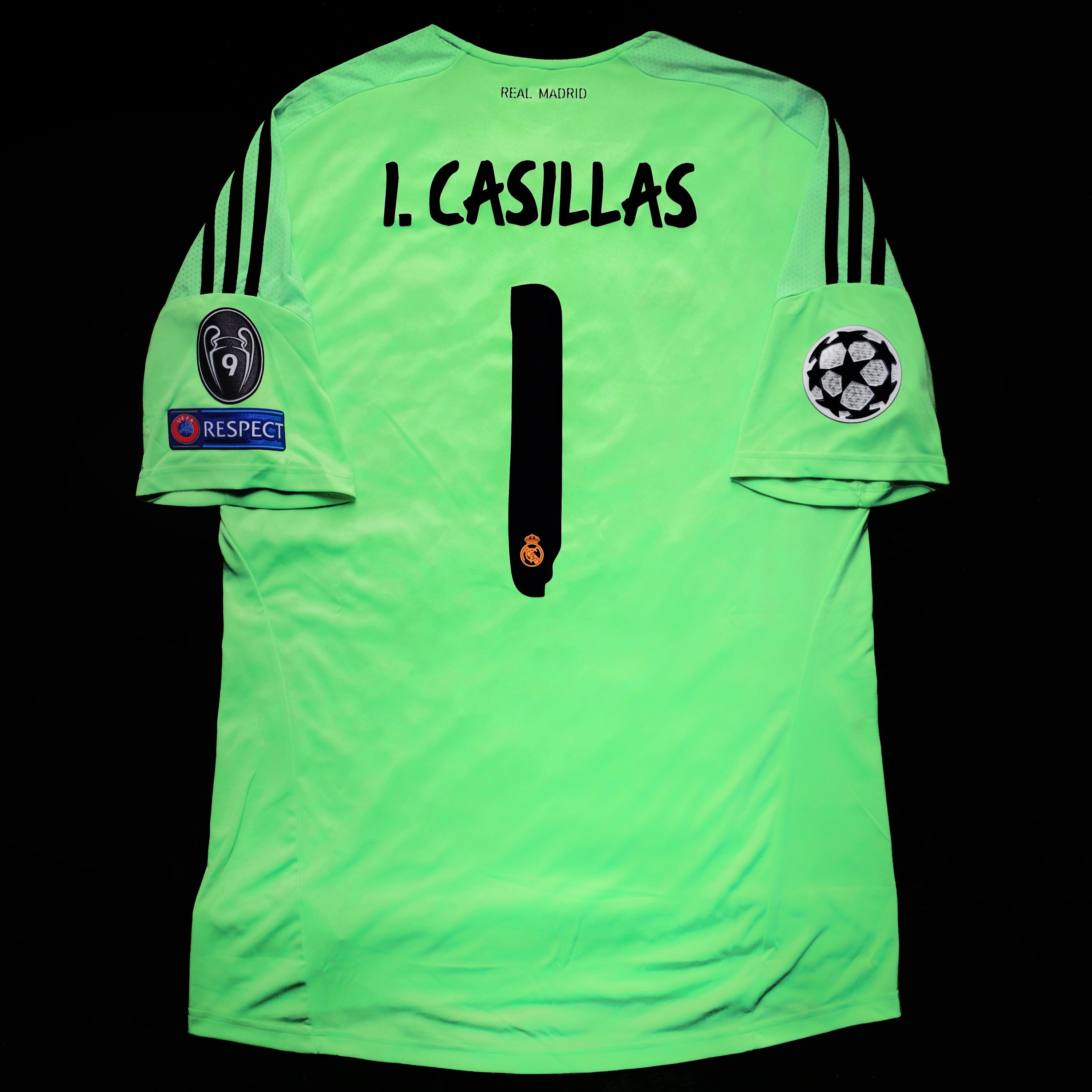2013/14 Real Madrid #1 I. CASILLAS GK Jersey (L)