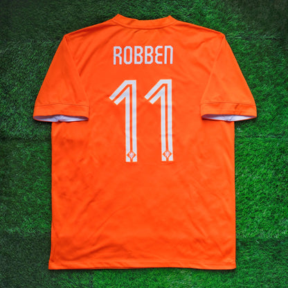 2014/15 Netherlands #11 ROBBEN Home Jersey (L)