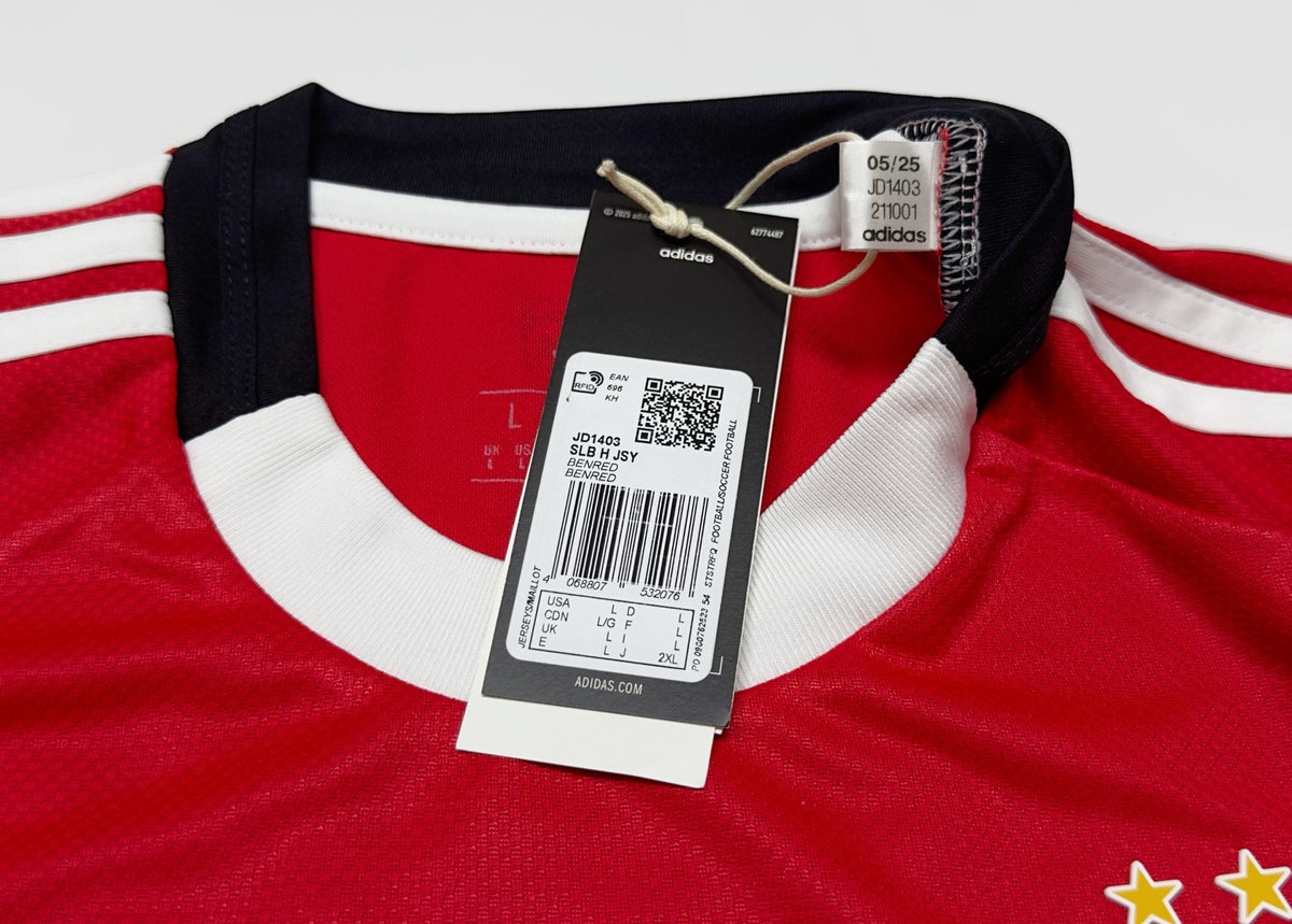 2025/26 Benfica Home Jersey (L)