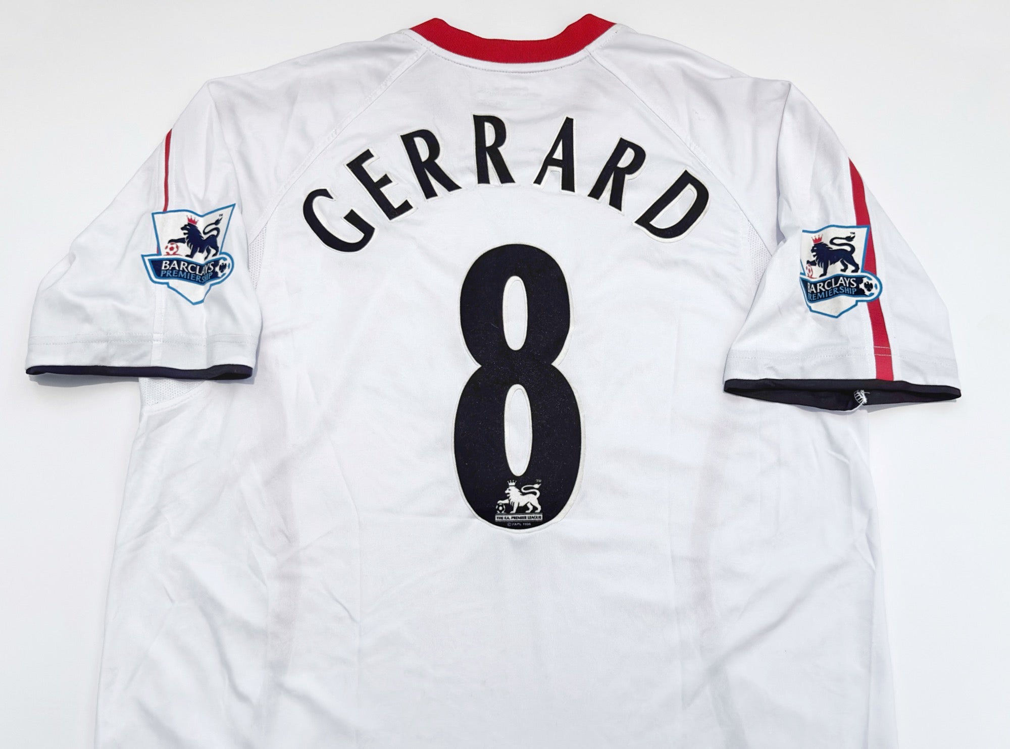 2005/06 Liverpool #8 GERRARD Away Jersey (XL)