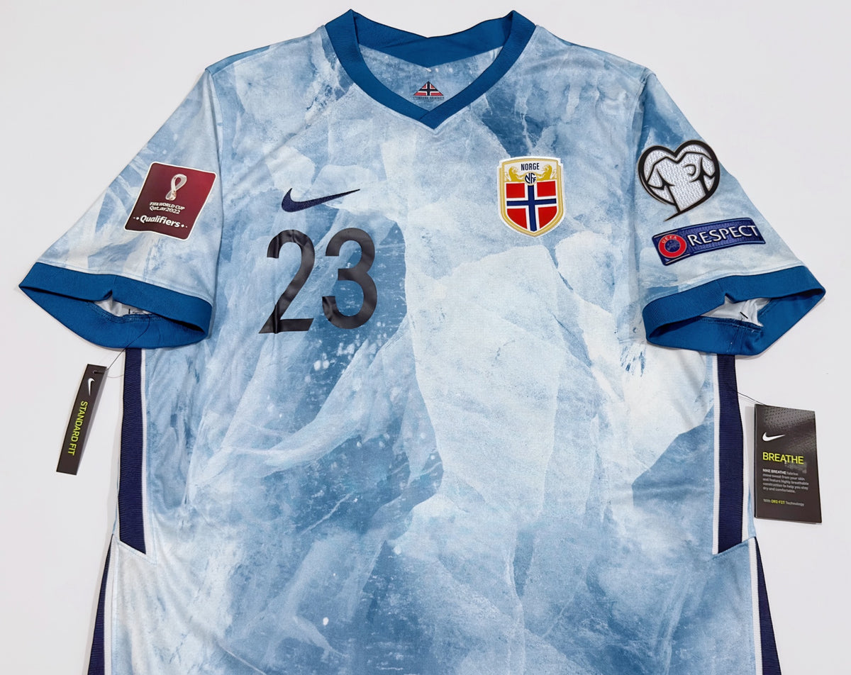 2020/22 Norway #23 HAALAND Away Jersey (L)