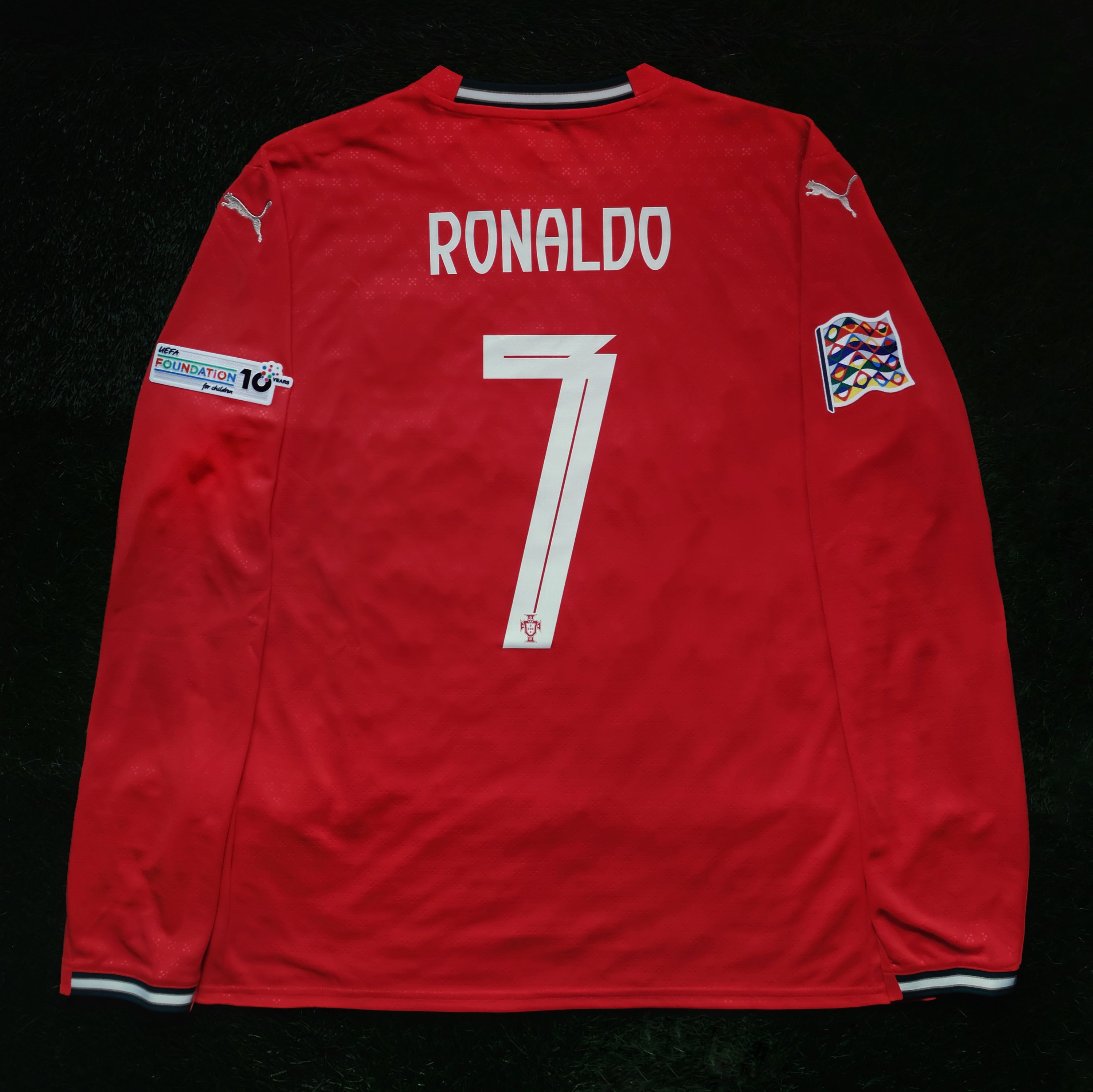 2025/26 Portugal #7 RONALDO Home Jersey (XL) L/S