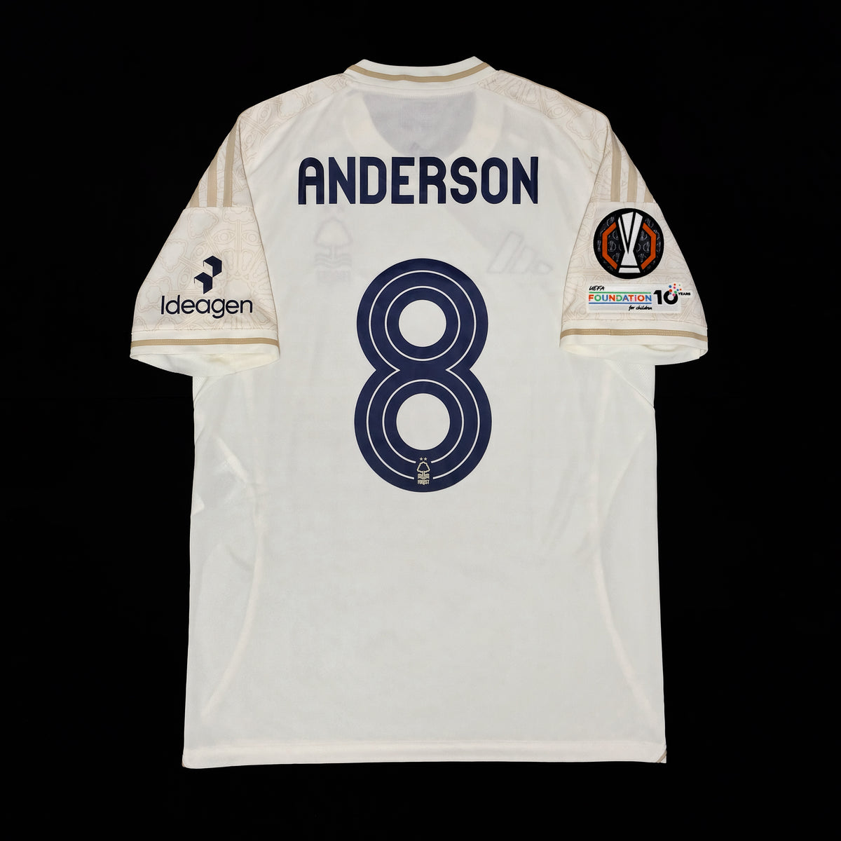 2025/26 Nottingham Forest #8 ANDERSON Away Jersey (M)
