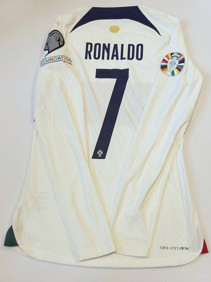 2022/23 Portugal #7 RONALDO Away Jersey (S) L/S