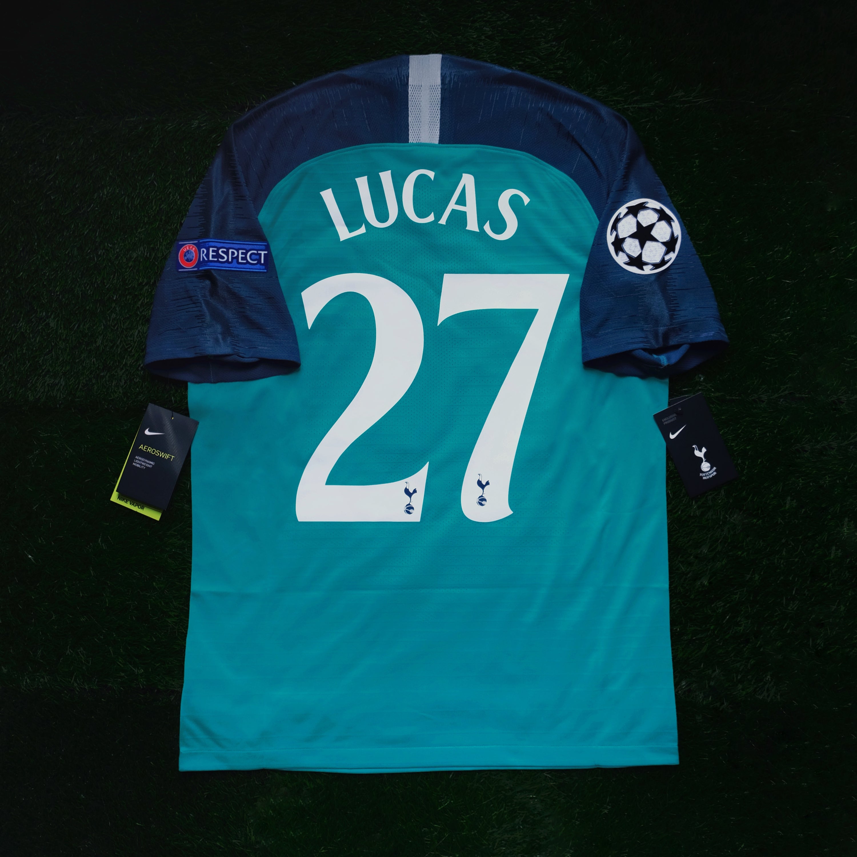 2018/19 Tottenham #27 LUCAS Third Jersey (M)