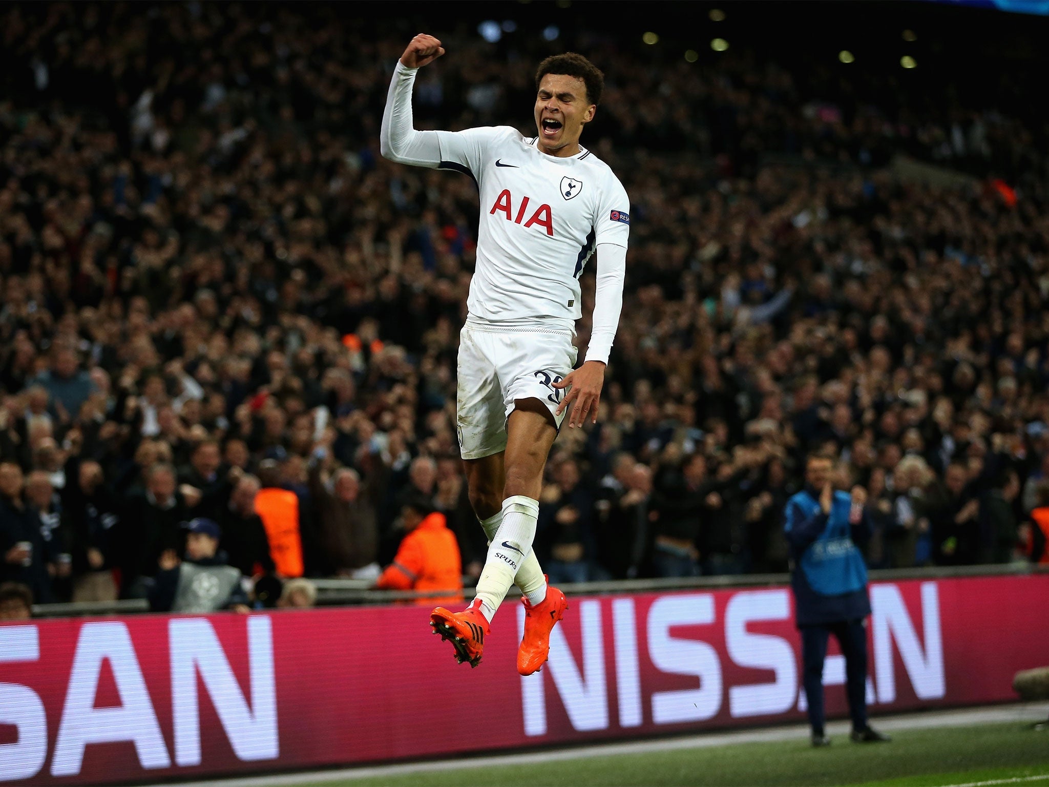 2017/18 Tottenham #20 DELE Home Jersey (M)