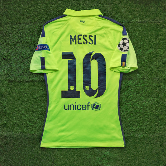 2014/15 Barcelona #10 MESSI Third Jersey (S)