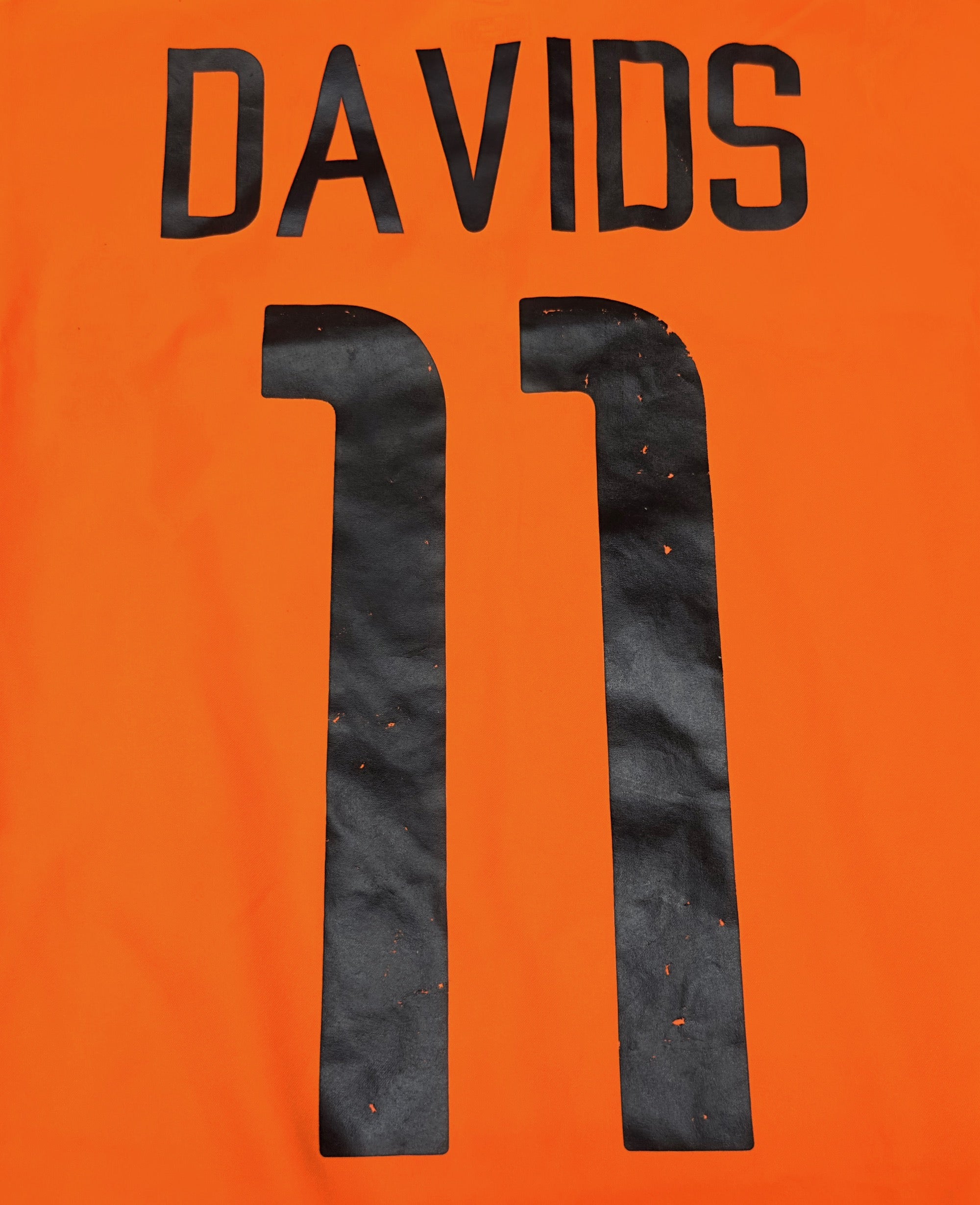 2002/03 Netherlands #11 DAVIDS Home Jersey (L)