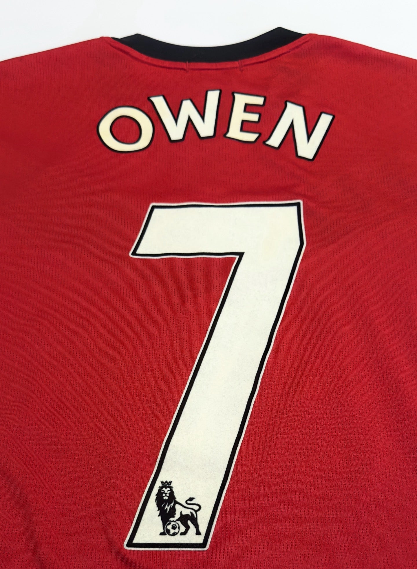 2009/10 Man Utd #7 OWEN Home Jersey (M)