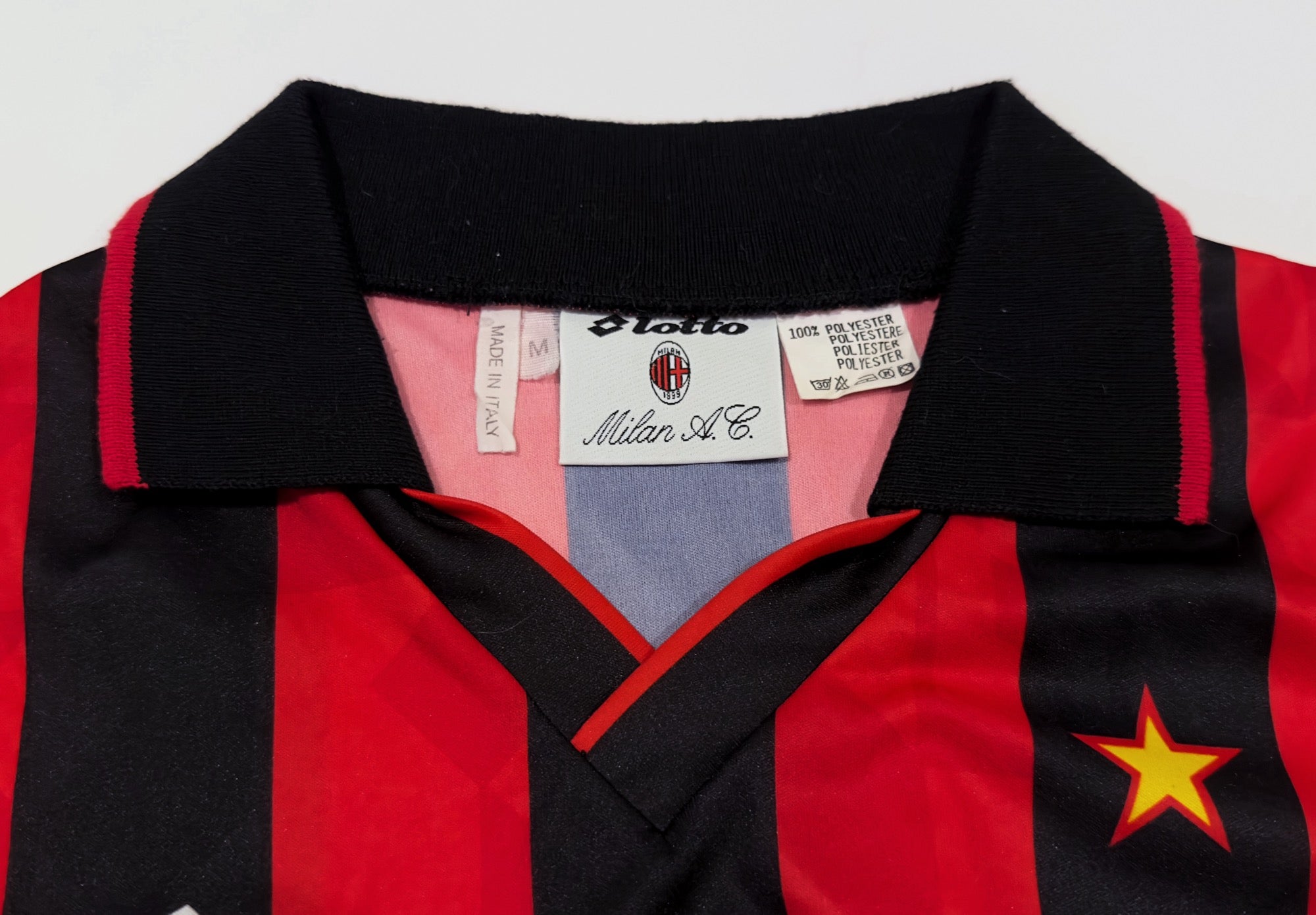 1993/94 AC Milan Home Jersey (M)