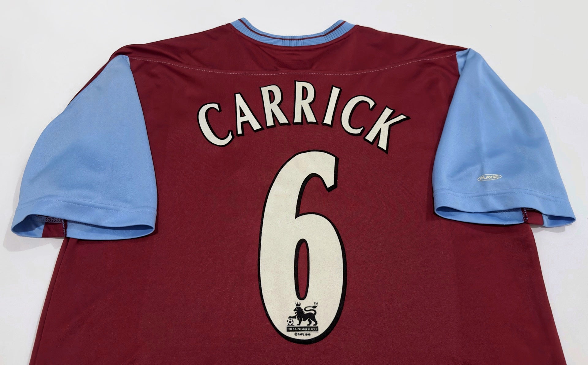 2003/05 West Ham #6 CARRICK Home Jersey (L) – Double Kick Football