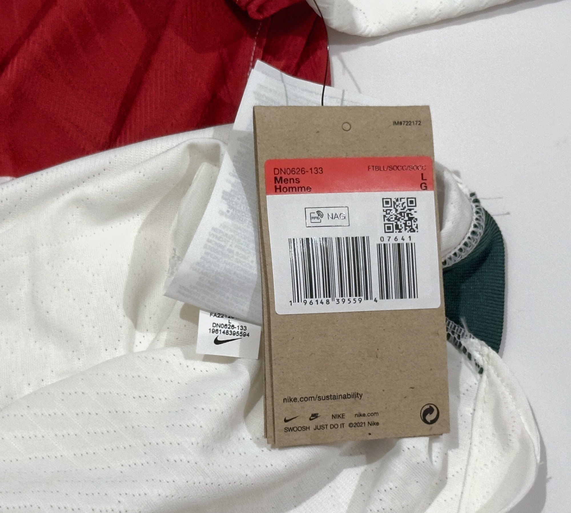 2022/23 Portugal Away Jersey (L)