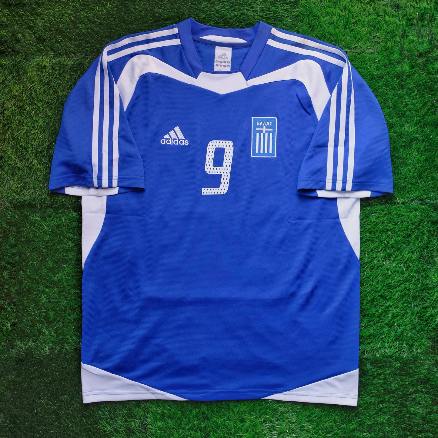 2004/06 Greece #9 CHARISTEAS Home Jersey (M)