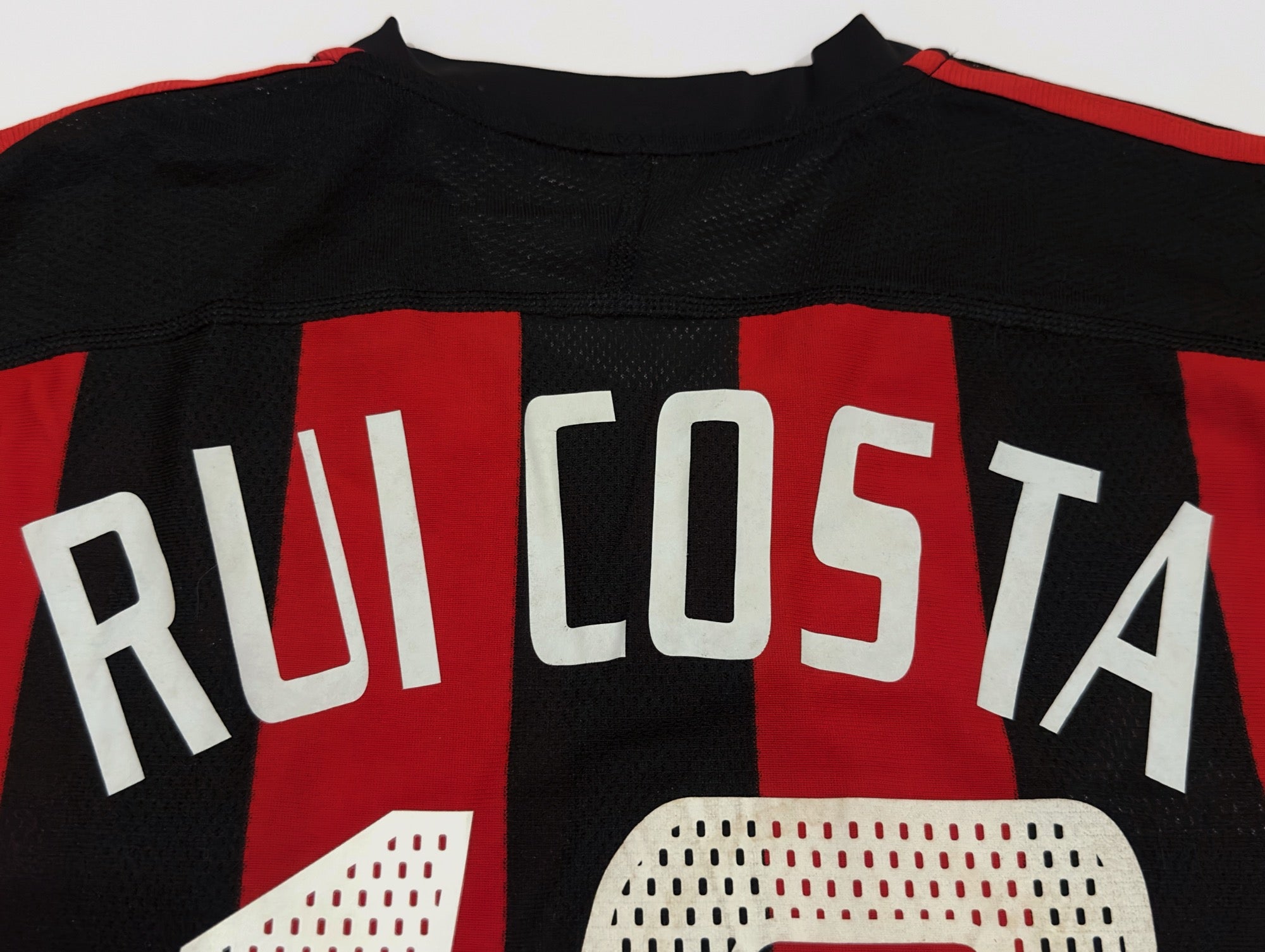 2003/04 AC Milan #10 RUI COSTA Home Jersey (L) L/S – Double Kick