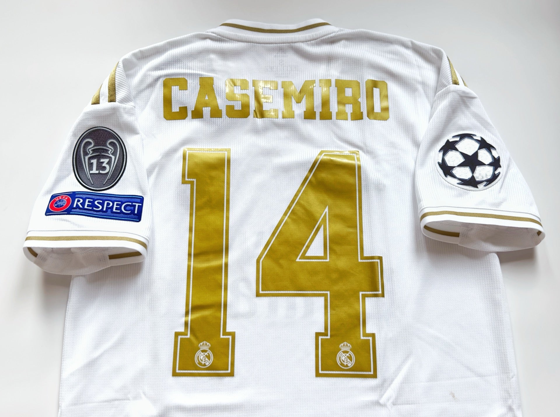 2019/20 Real Madrid #14 CASEMIRO Home Jersey (S) – Double Kick