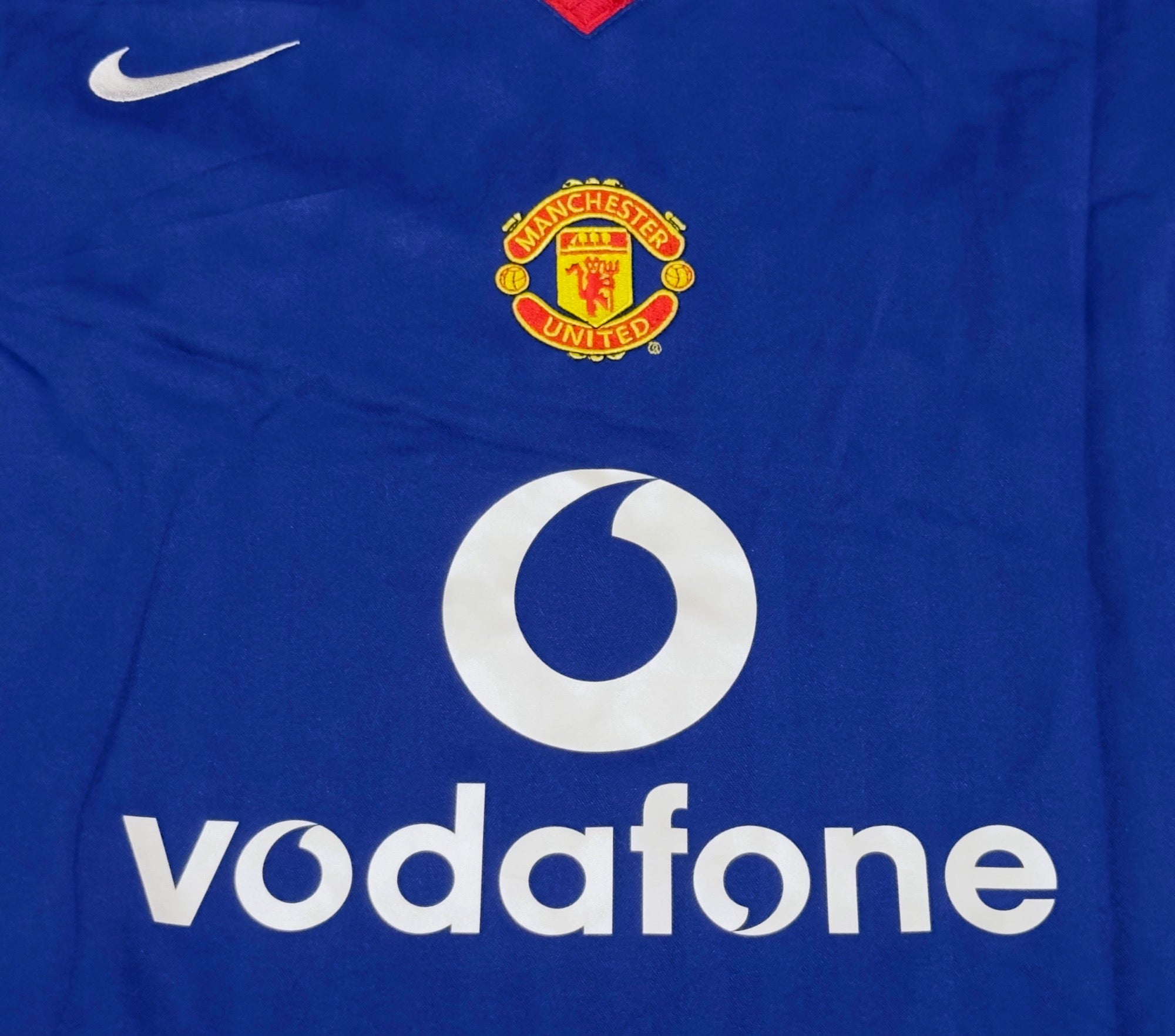 2005/06 Man Utd #10 V.NISTELROOY Away Jersey (2XL) L/S