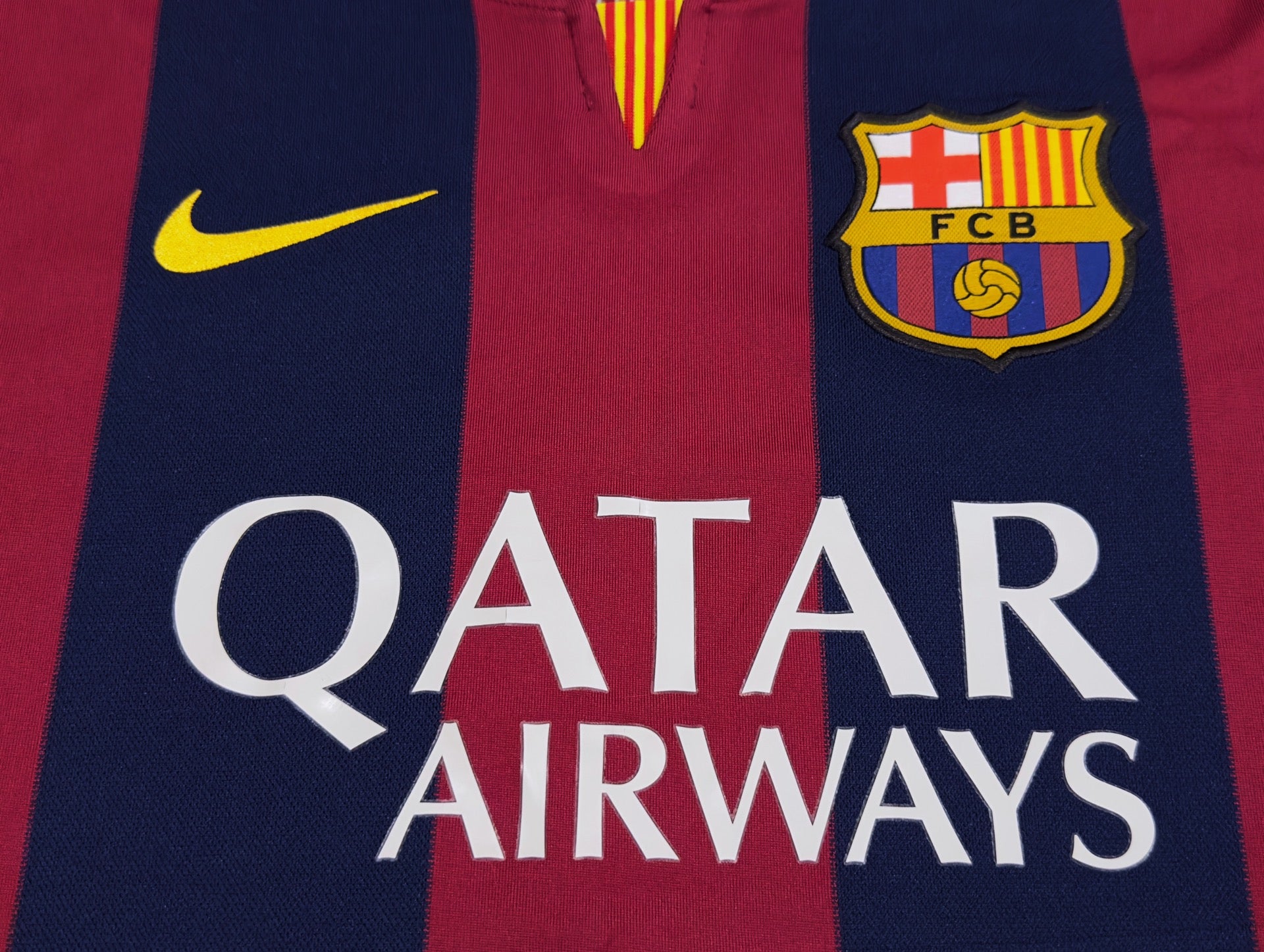 2014/15 Barcelona Home Jersey (L)