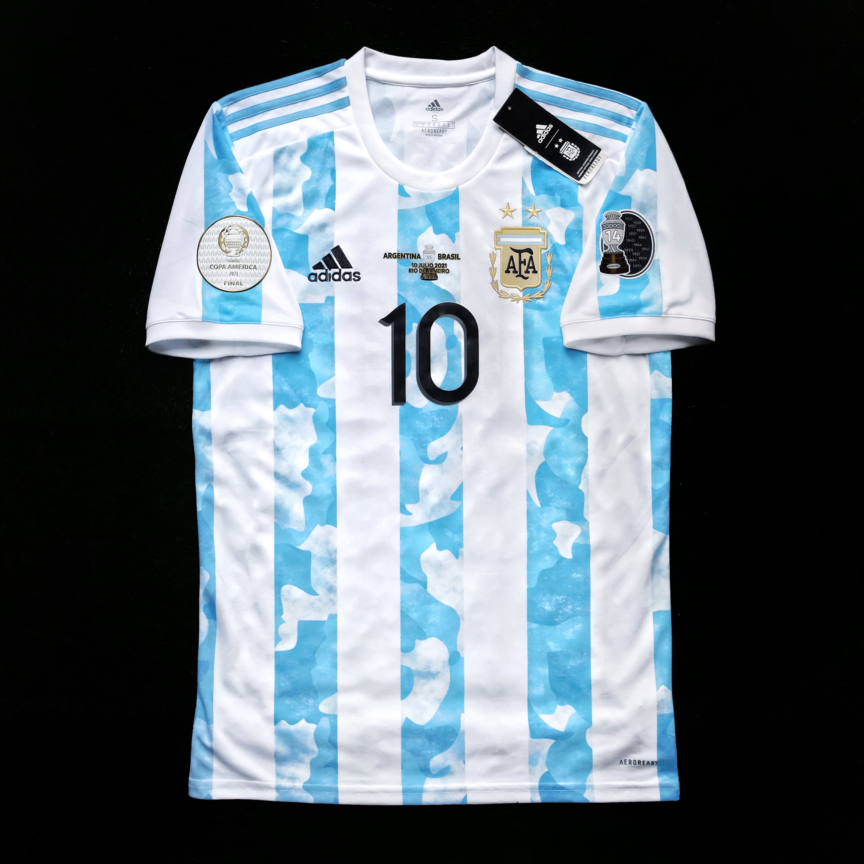 2020/22 Argentina #10 MESSI Home Jersey (S)