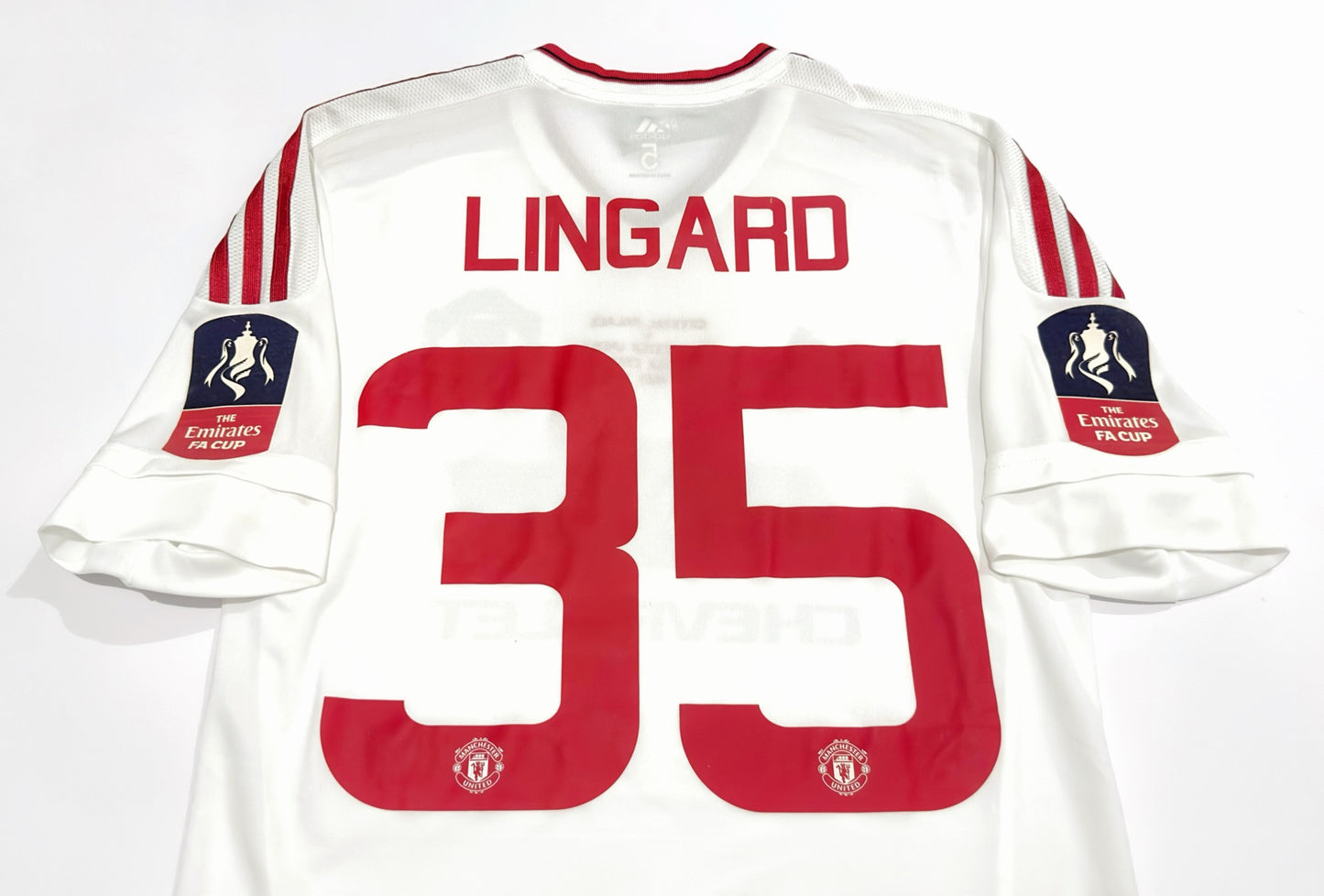 2015/16 Man Utd #35 LINGARD Away Jersey (S)