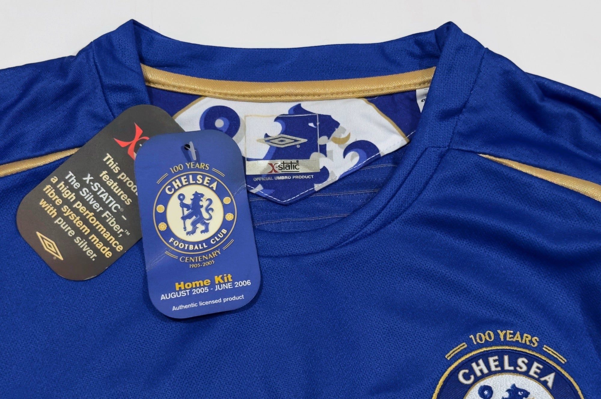2005/06 Chelsea #22 GUDJOHNSEN Home Jersey (L)
