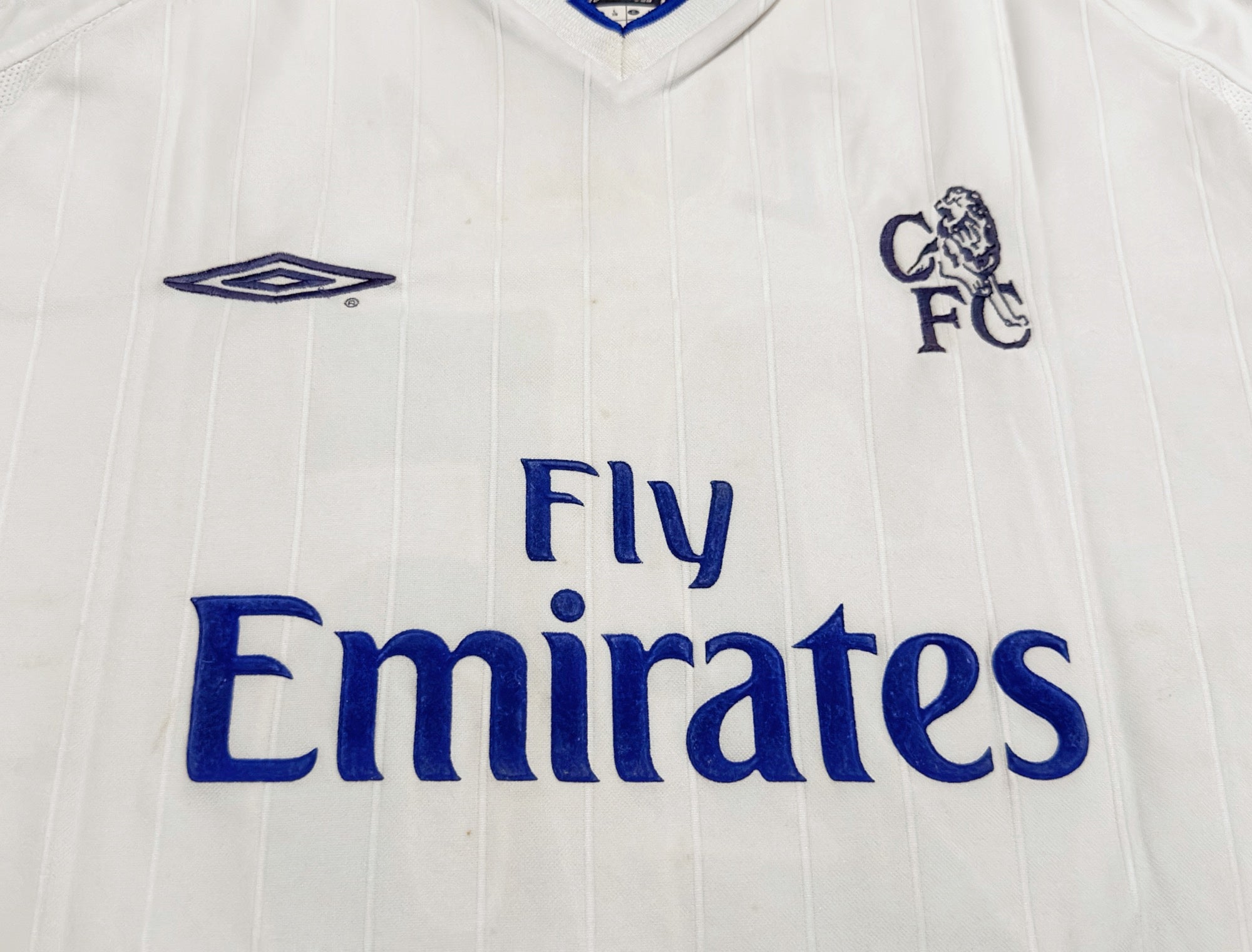 2001/03 Chelsea #25 ZOLA Away Jersey (L)
