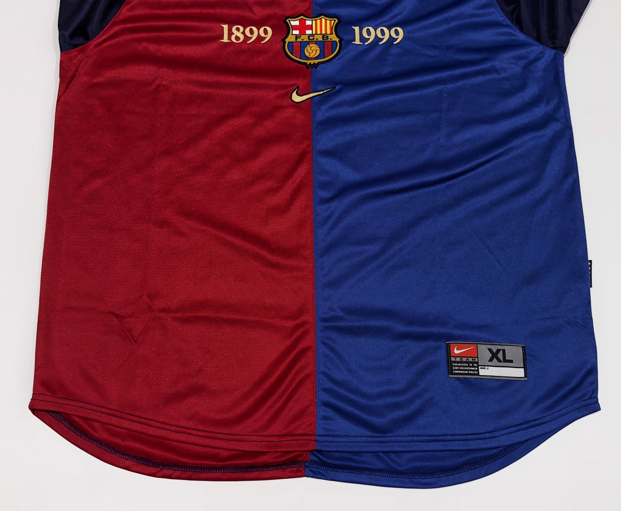 1999/00 Barcelona Centenary Home Jersey (XL)