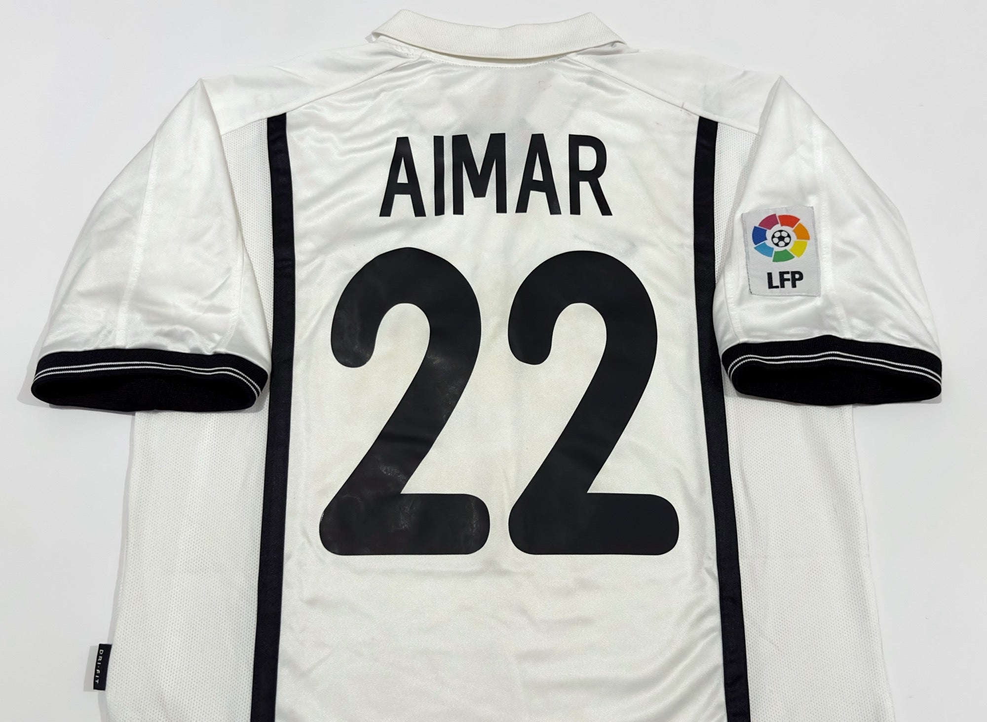2000/01 Valencia #22 AIMAR Home Jersey (L)