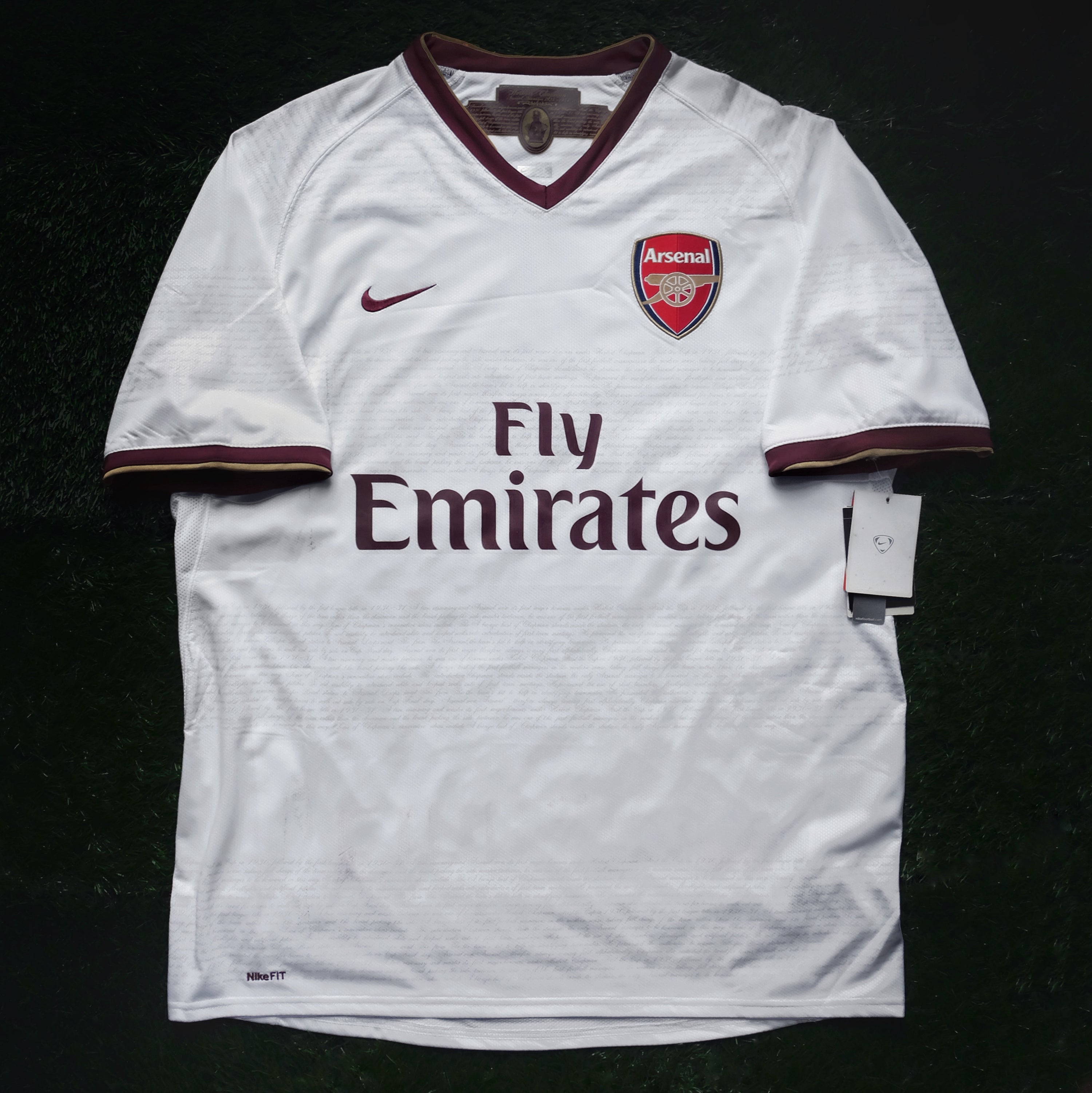 2007/08 Arsenal Away Jersey (L)