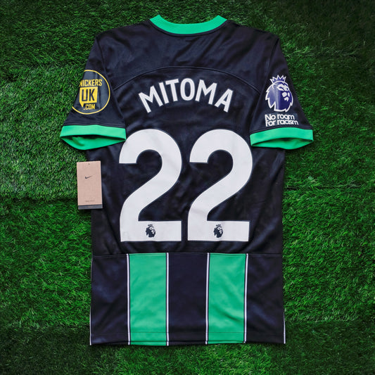 2023/24 Brighton #22 MITOMA EPL Away Jersey