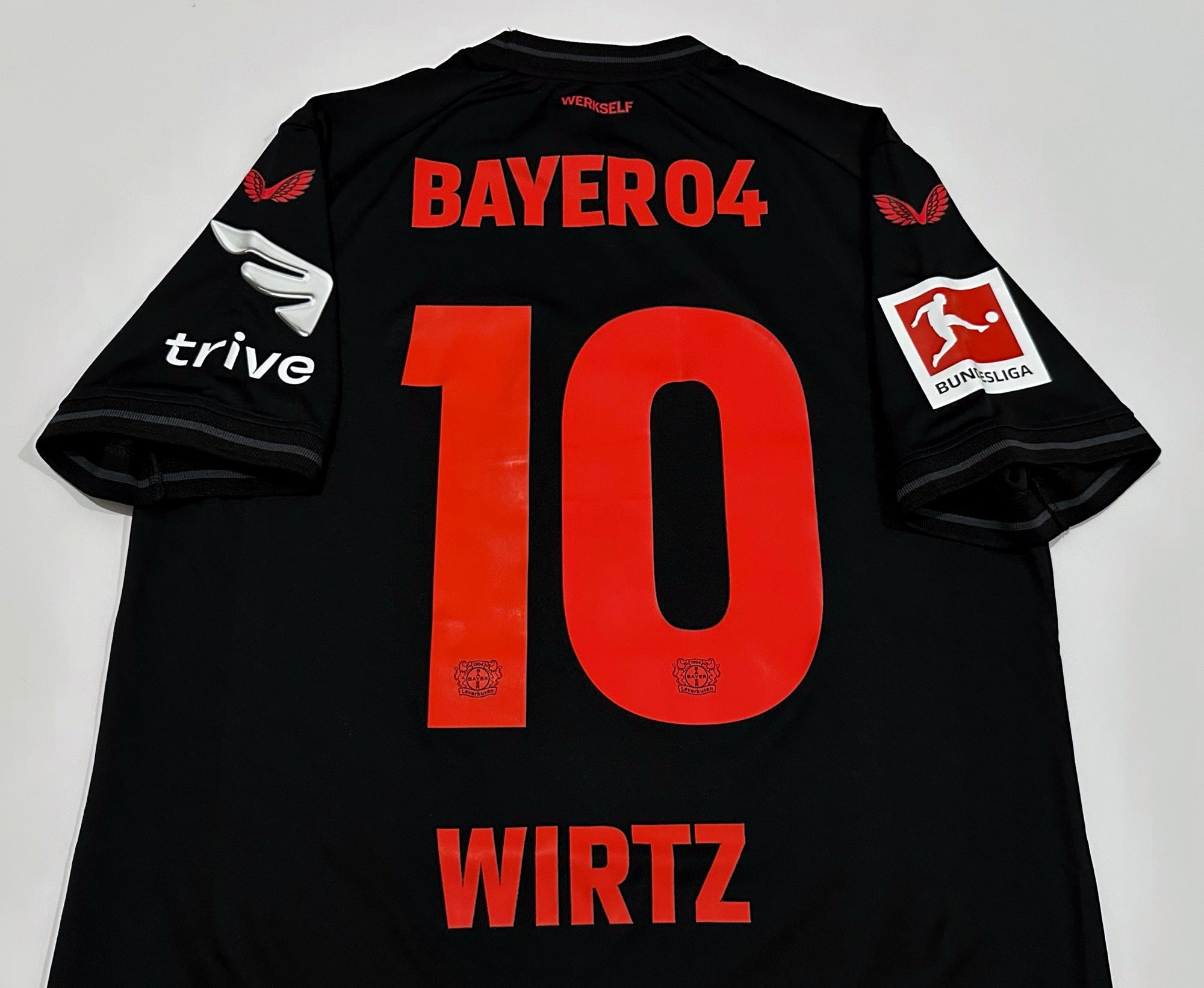2023/24 Bayer Leverkusen #10 WIRTZ Home Jersey (M) – Double Kick