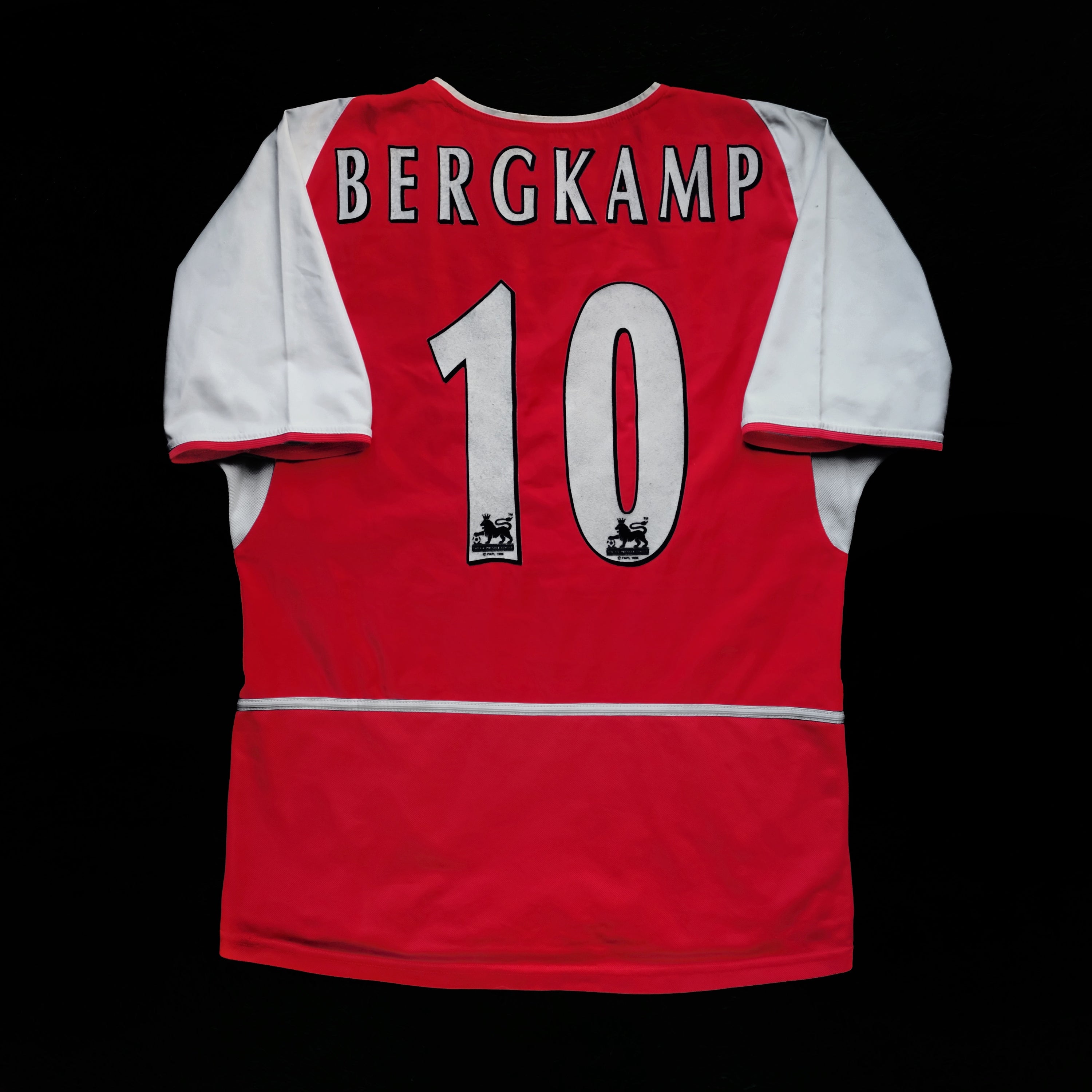 2002/04 Arsenal #10 BERGKAMP Home Jersey (S)