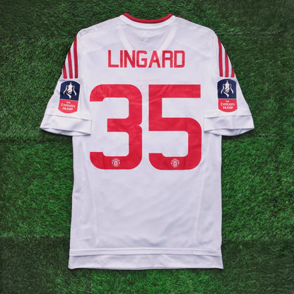 2015/16 Man Utd #35 LINGARD Away Jersey (S)