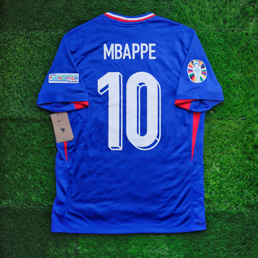 2024/25 France #10 MBAPPE Home Jersey (M)