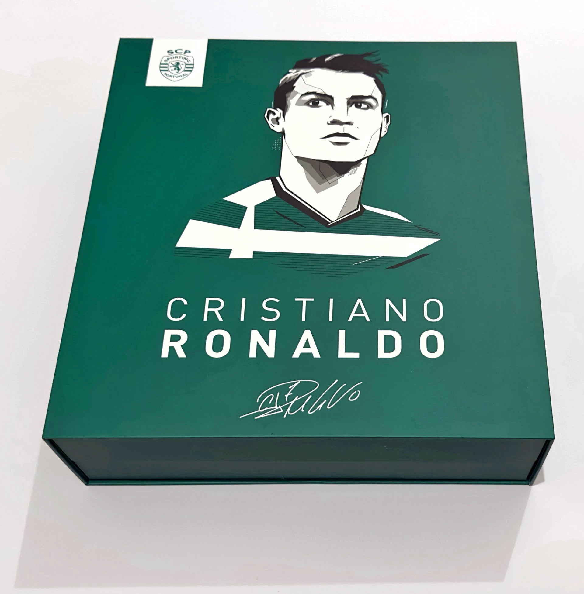 2002/03 Sporting CP #28 C.RONALDO Home Jersey Remake Boxset (L