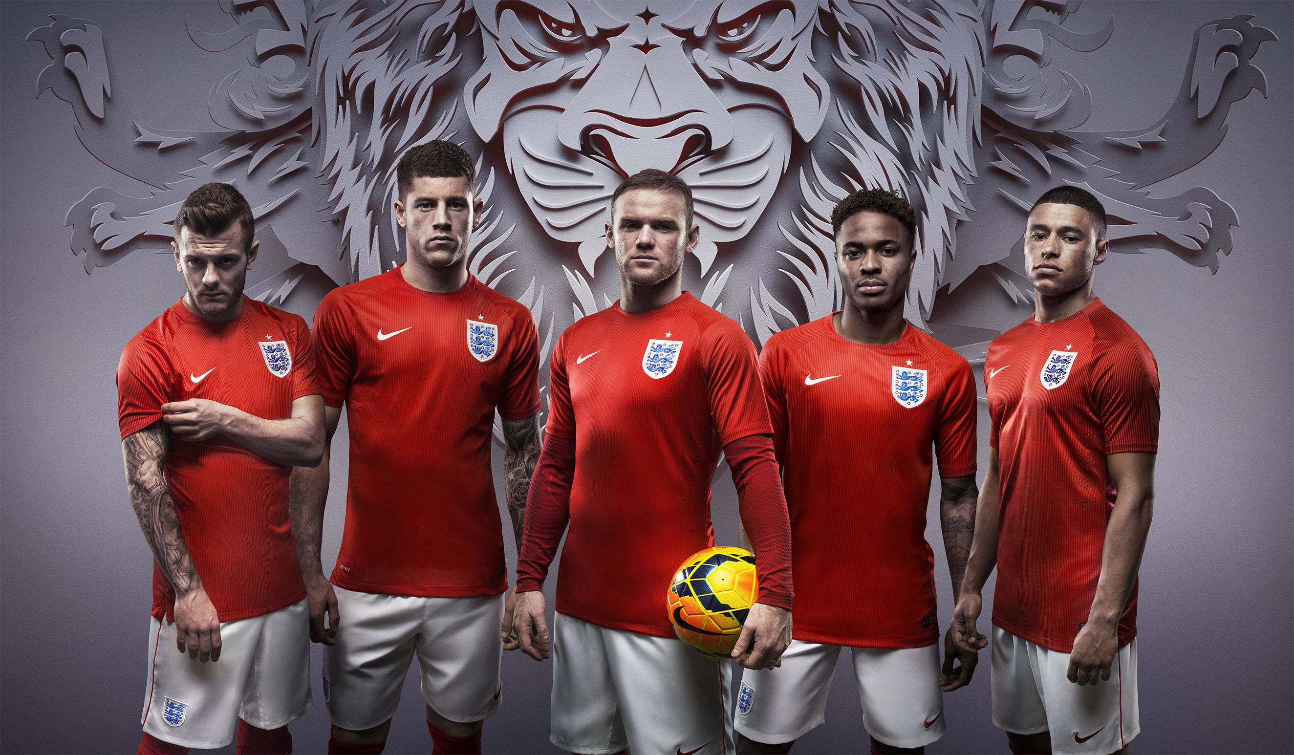 2014/15 England #10 ROONEY Away Jersey (S)