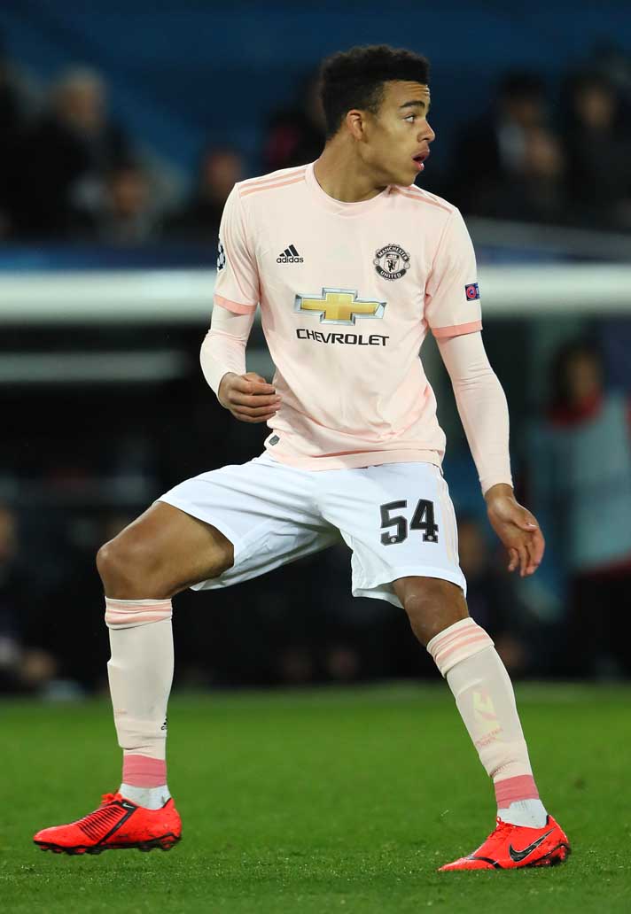 2018/19 Man Utd #54 GREENWOOD Away Jersey (S)