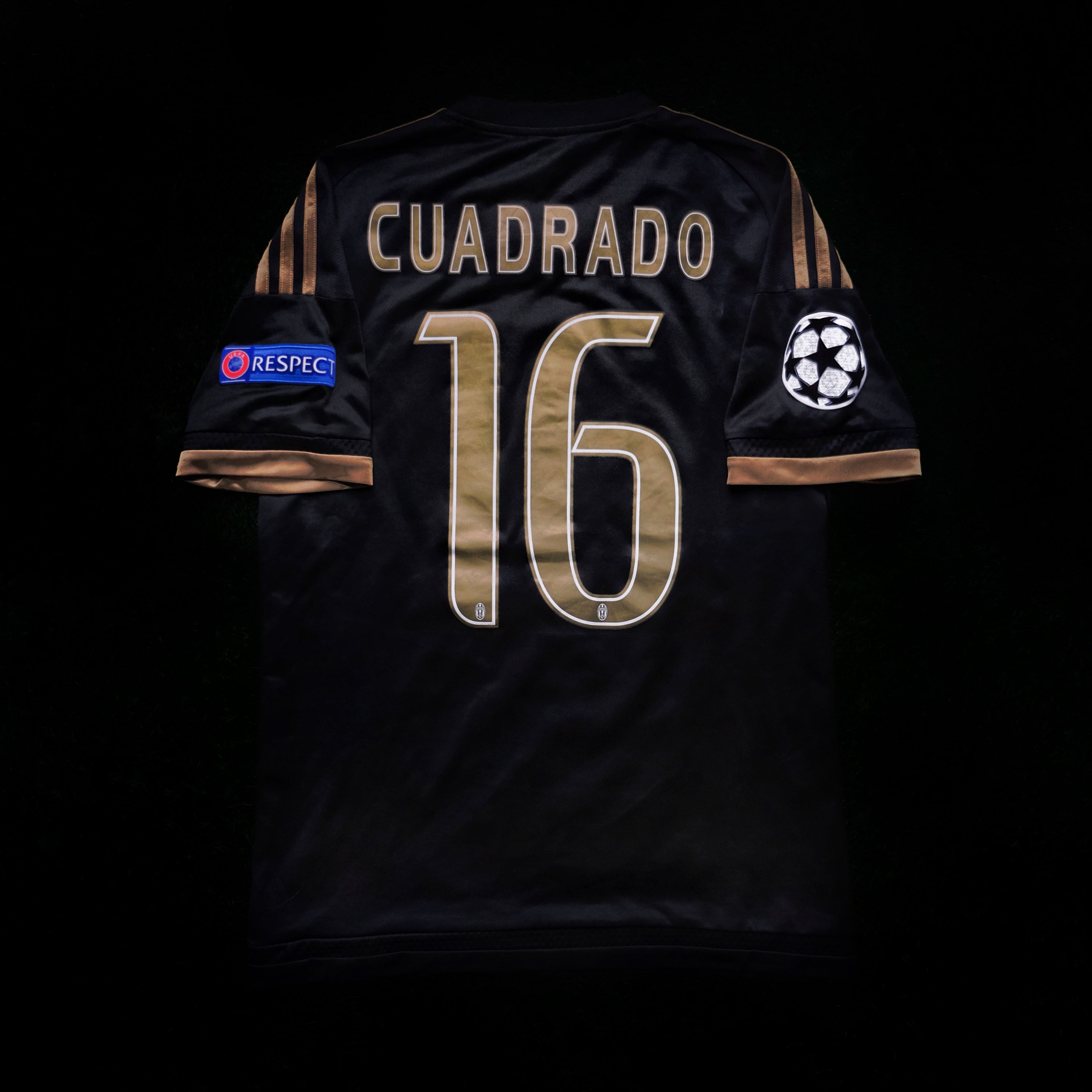 2015/16 Juventus #16 CUADRADO Third Jersey (S)