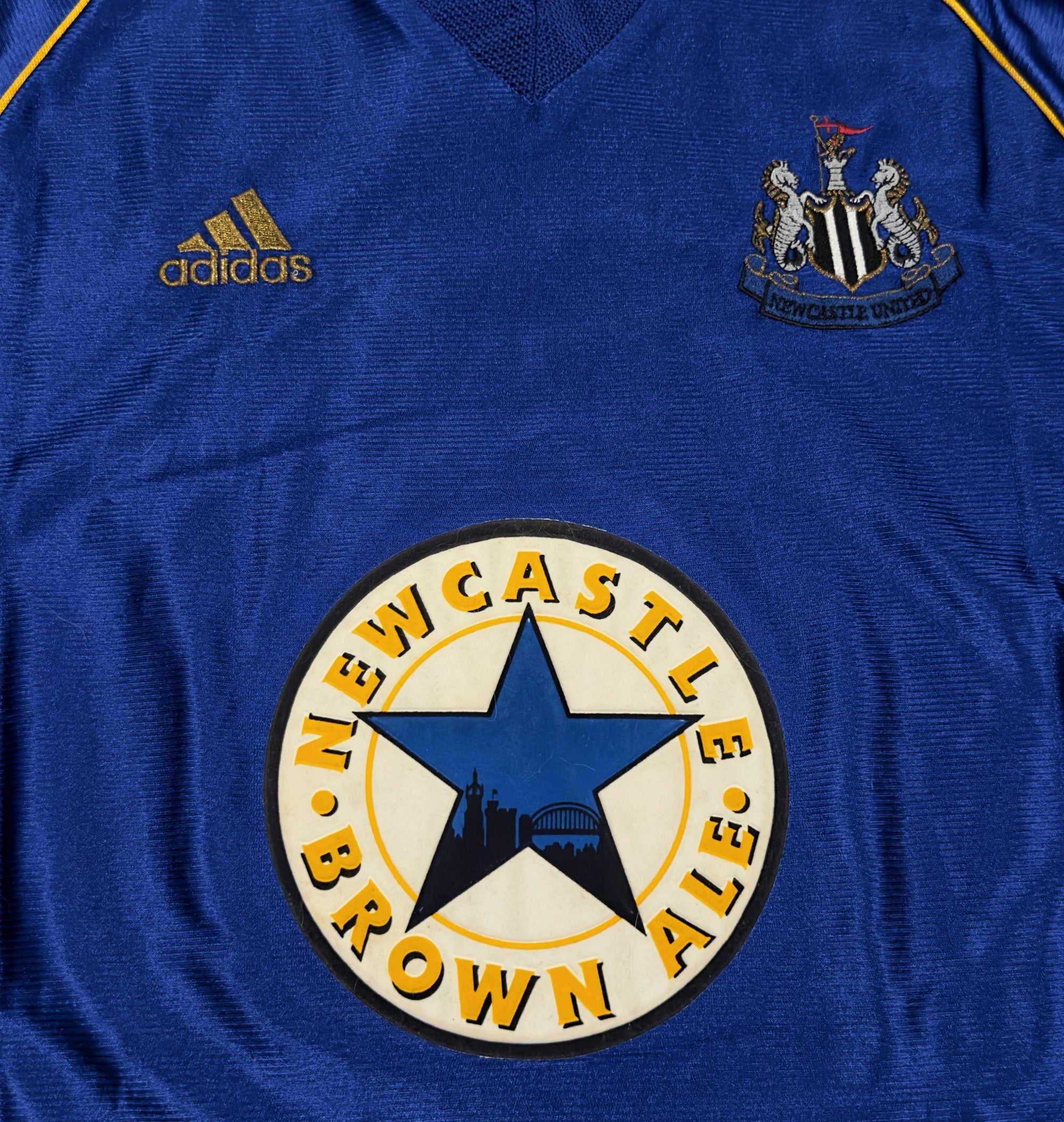 1998/99 Newcastle #9 SHEARER Away Jersey (L)