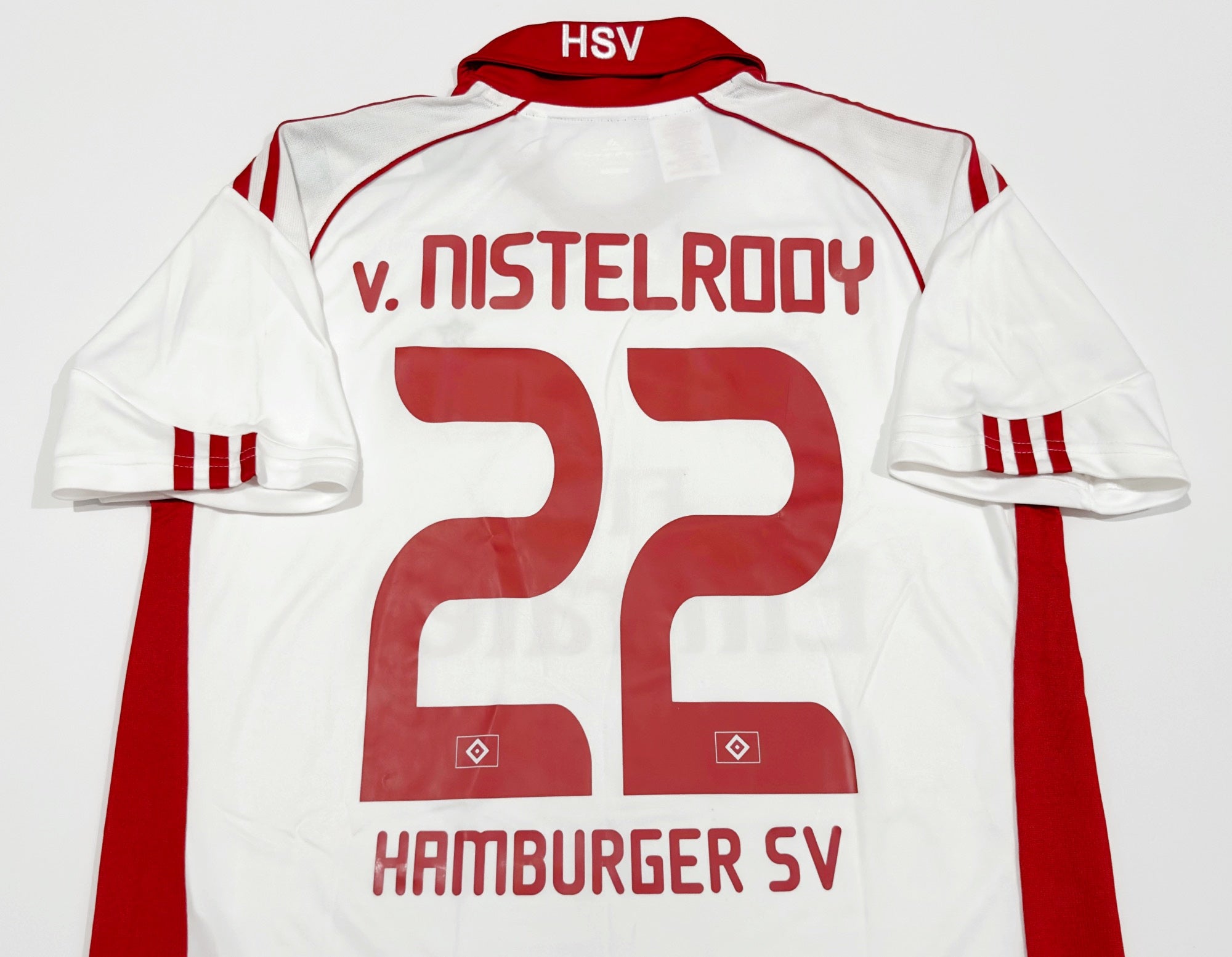 2010/11 Hamburger SV #22 v. NISTELROOY Home Jersey (Y)