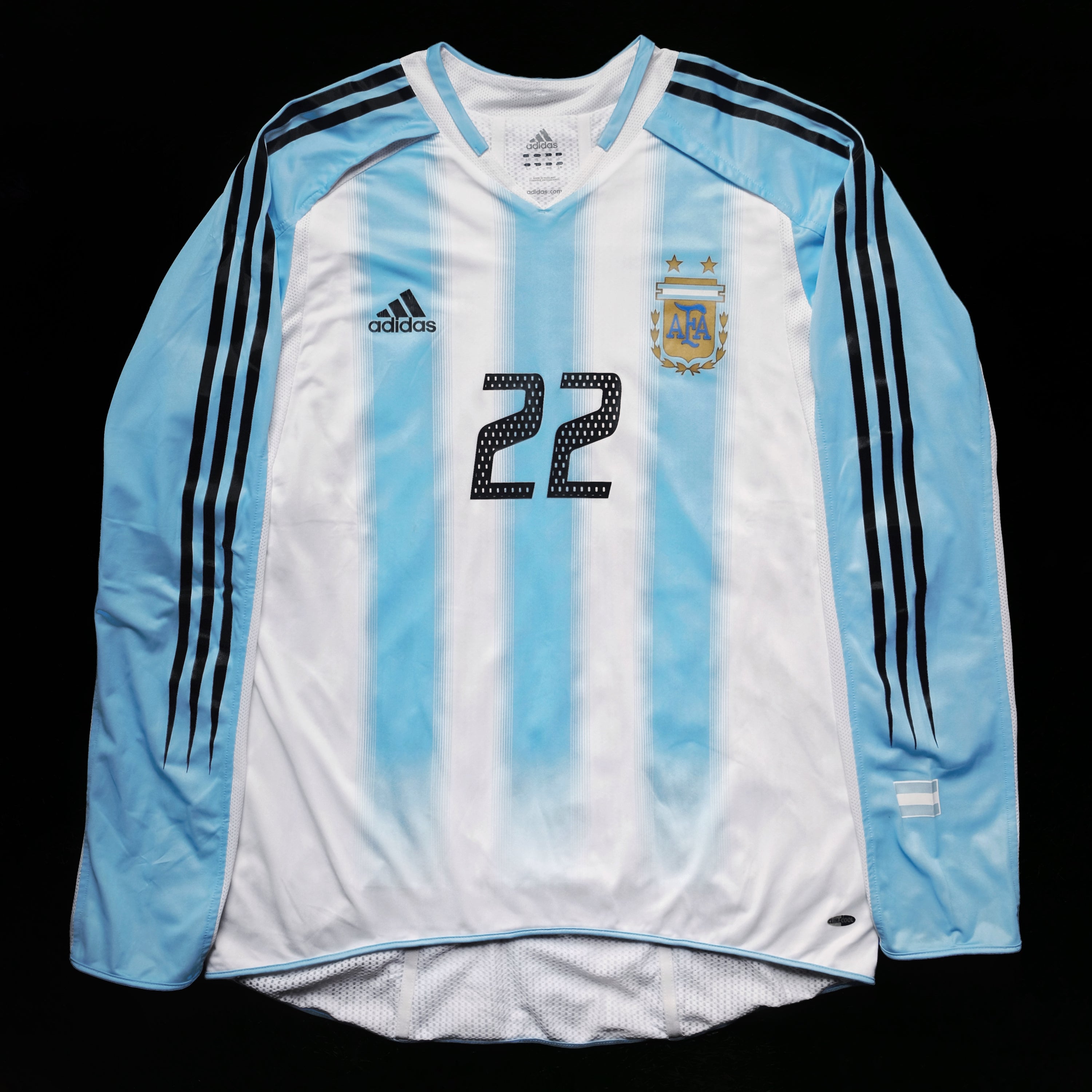 2004/05 Argentina #22 Home Jersey (L) L/S