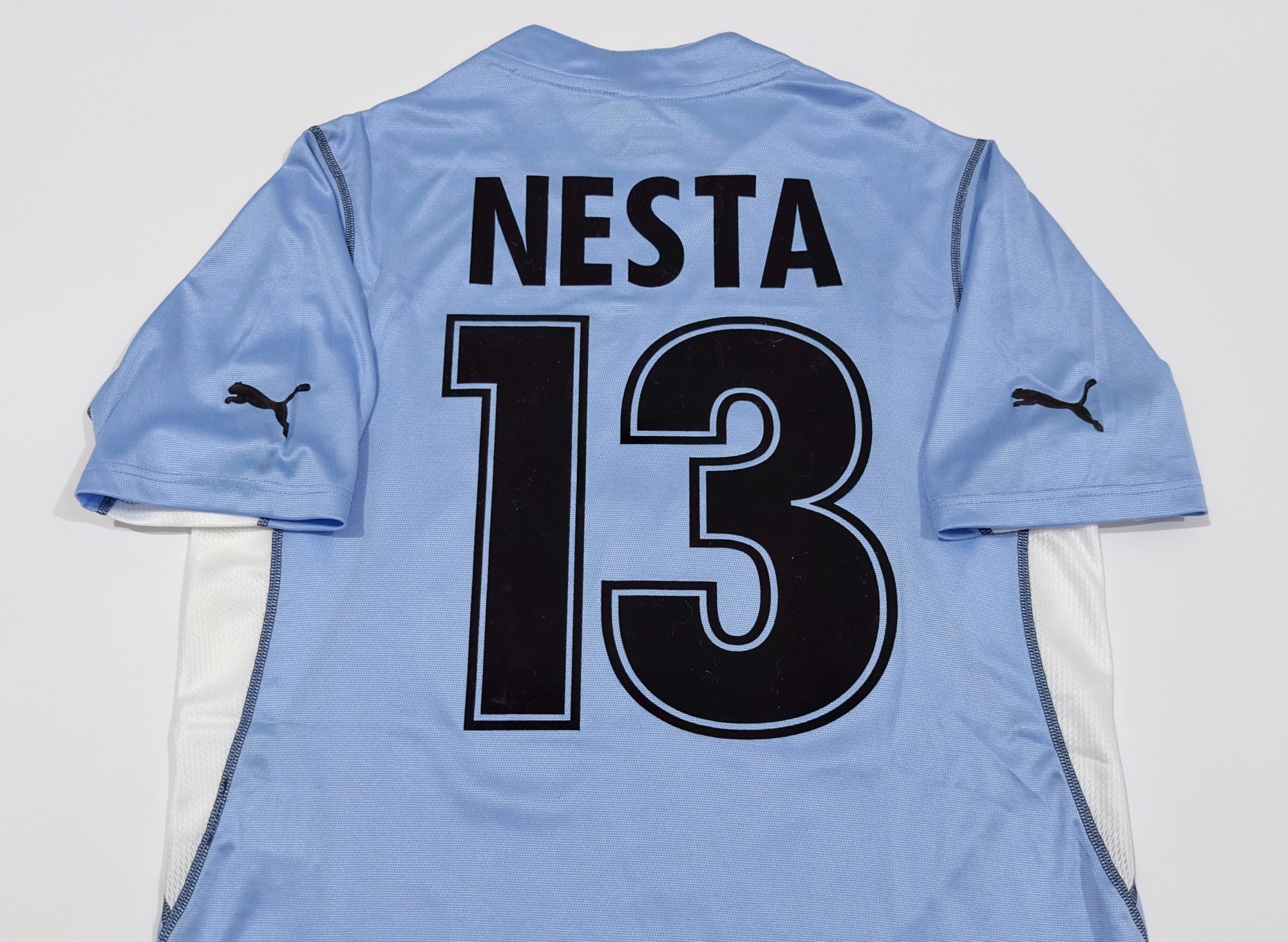 2001/02 Lazio #13 NESTA Home Jersey (M)