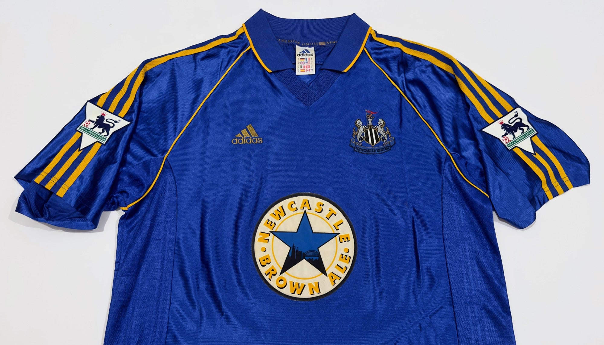 1998/99 Newcastle #9 SHEARER Away Jersey (L)