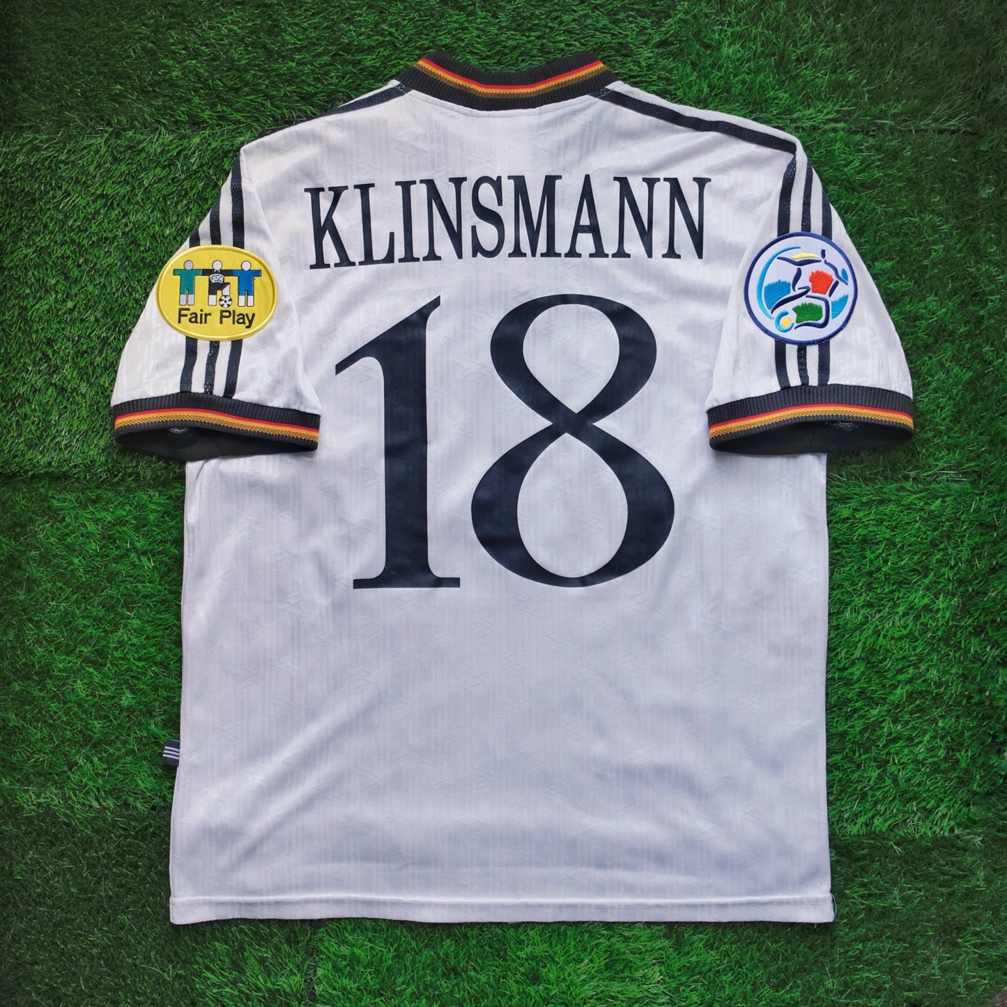 1996/97 Germany #18 KLINSMANN Home Jersey (L)