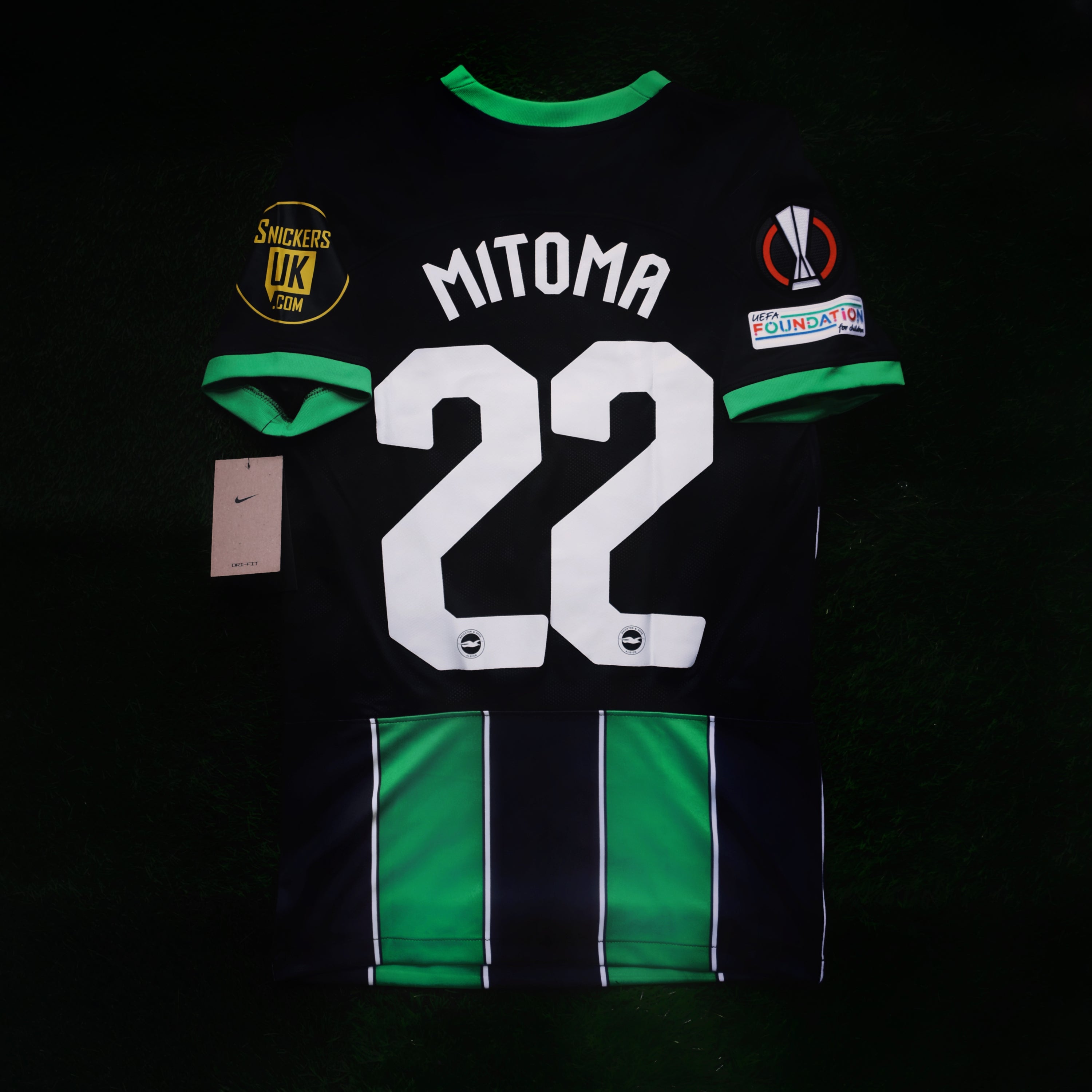 2023/24 Brighton #22 MITOMA Europa Away Jersey