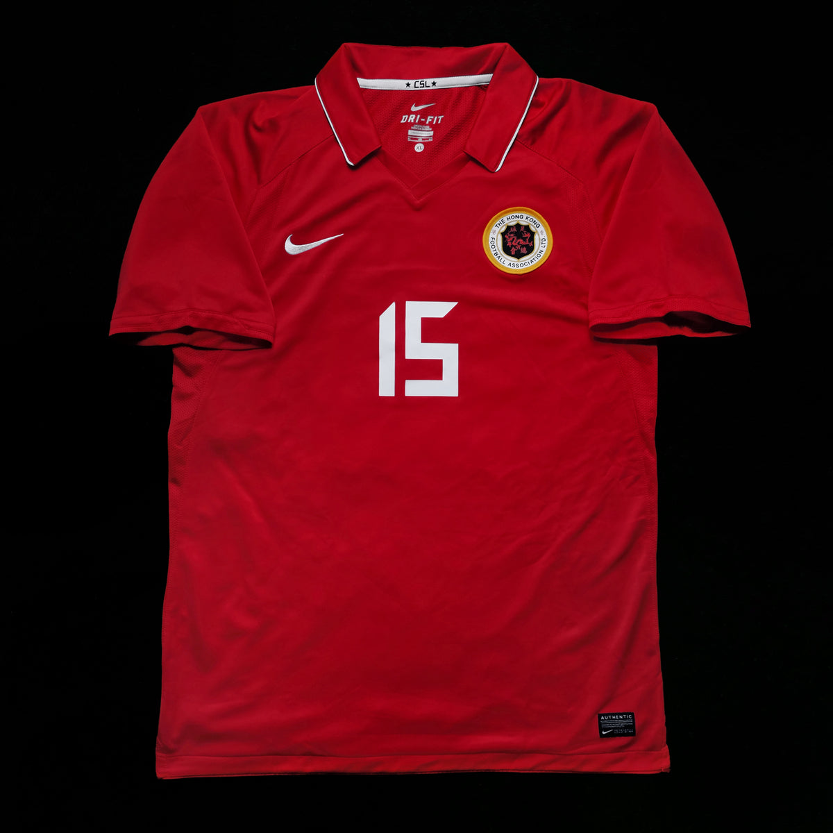 2011/12 Hong Kong #15 Home Jersey (XL)