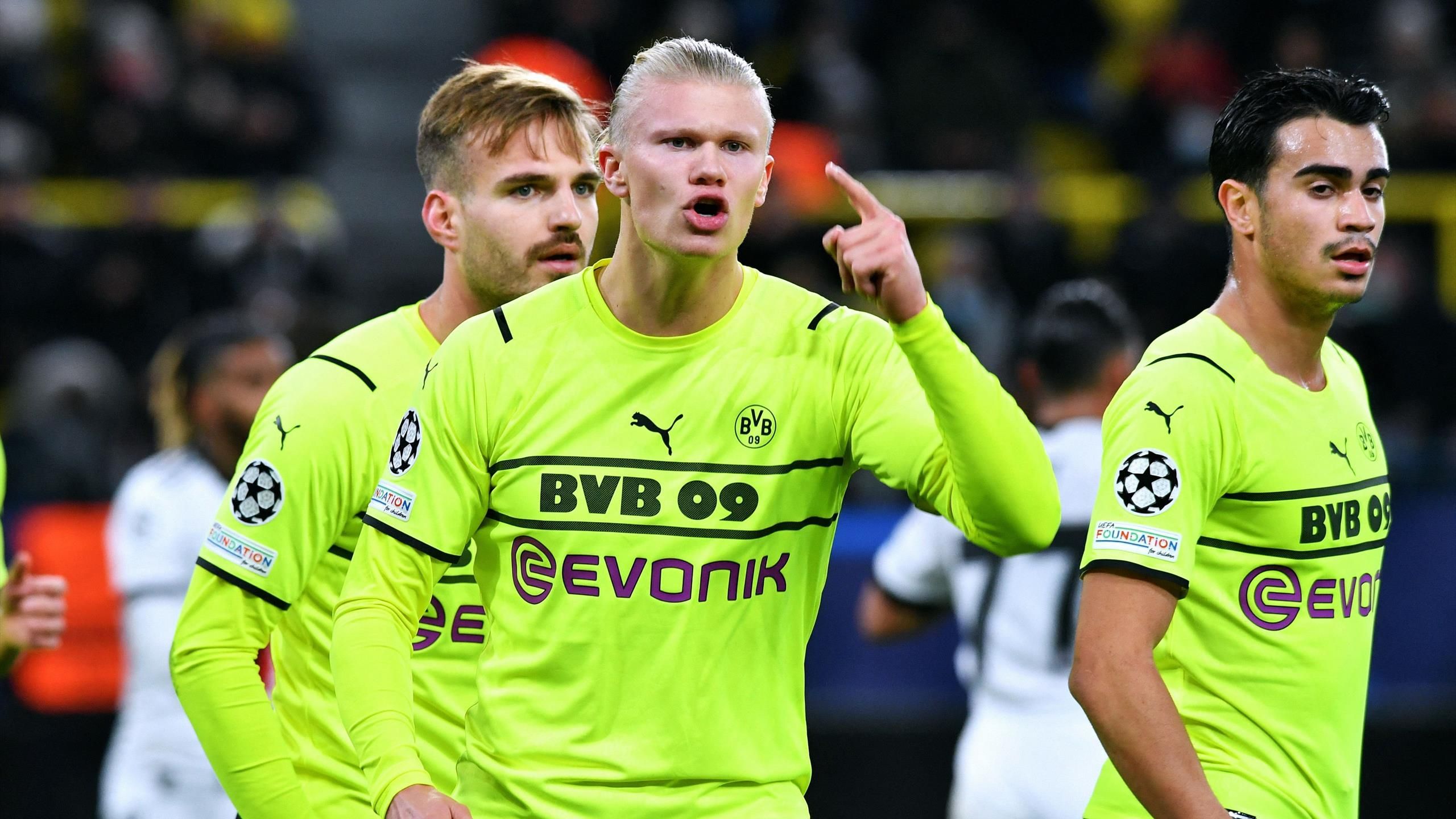 2021/22 Borussia Dortmund #9 HAALAND Third Jersey (M)