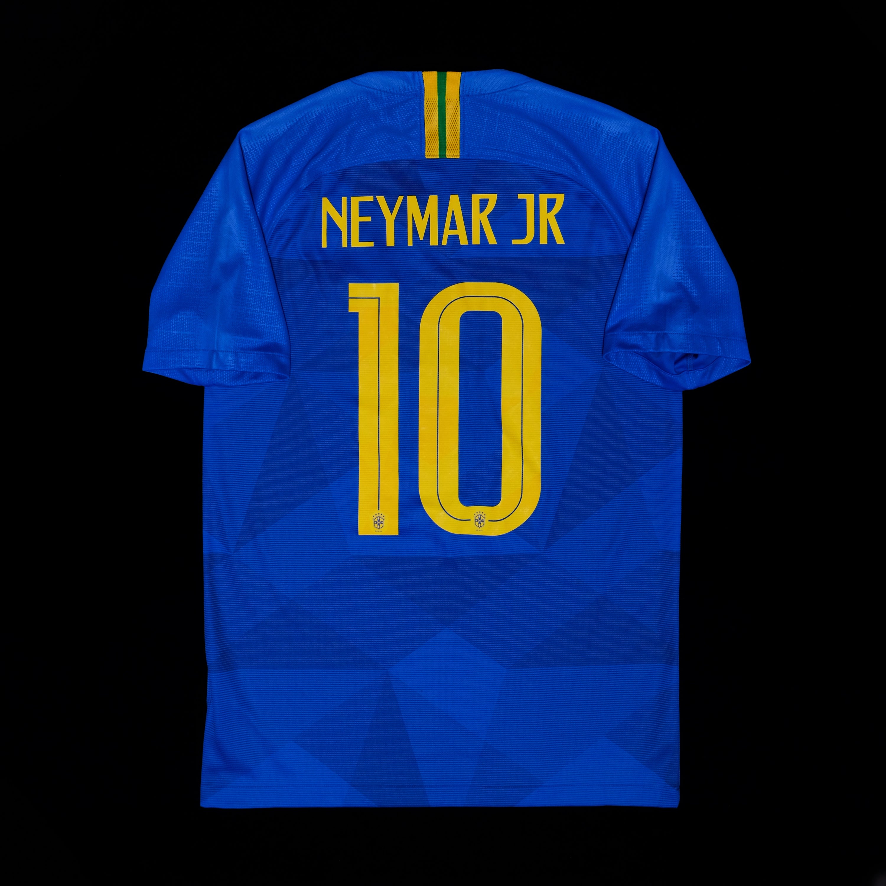 2018 Brazil #10 NEYMAR JR Away Jersey (S)