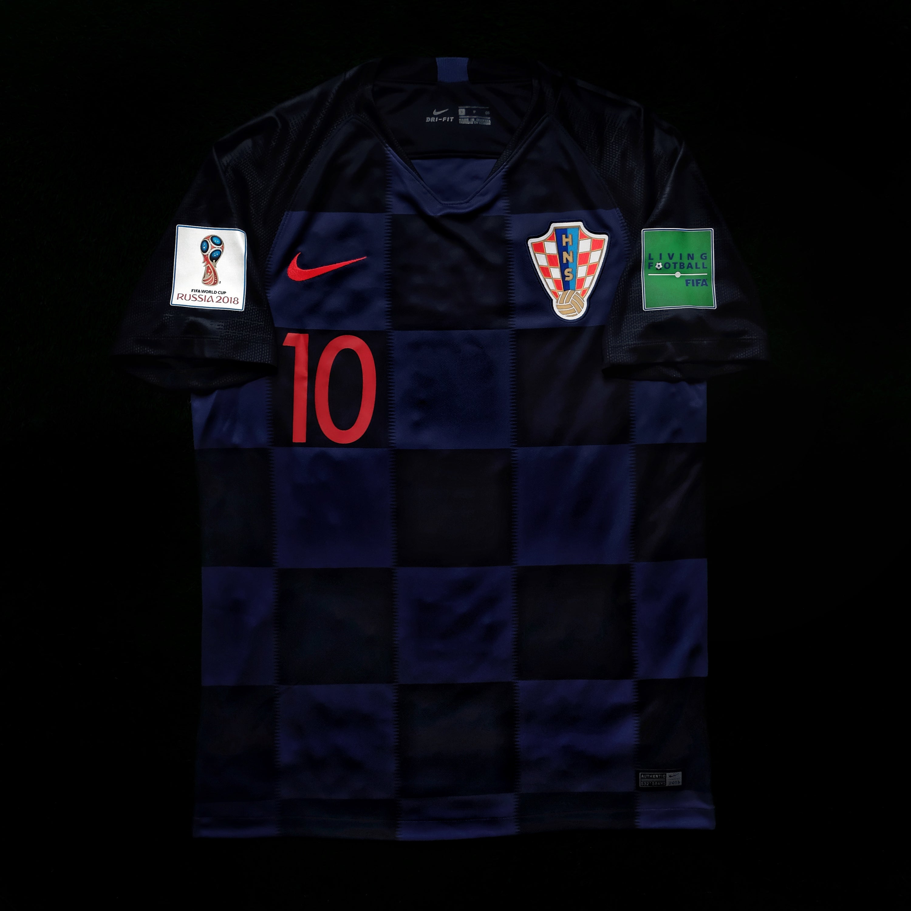 2018/19 Croatia #10 MODRIC Away Jersey (S)