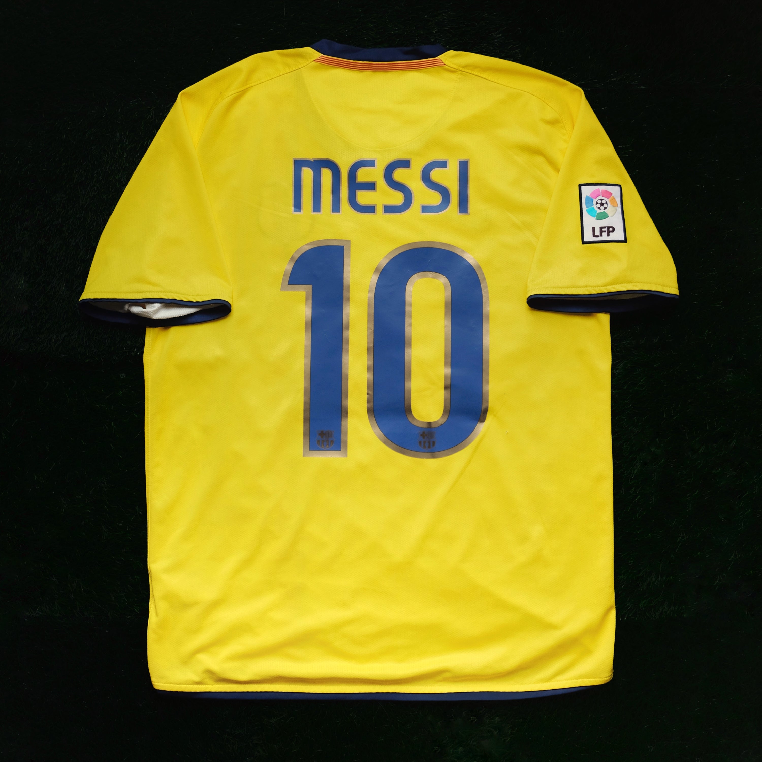 2008/09 Barcelona #10 MESSI Away Jersey (M)