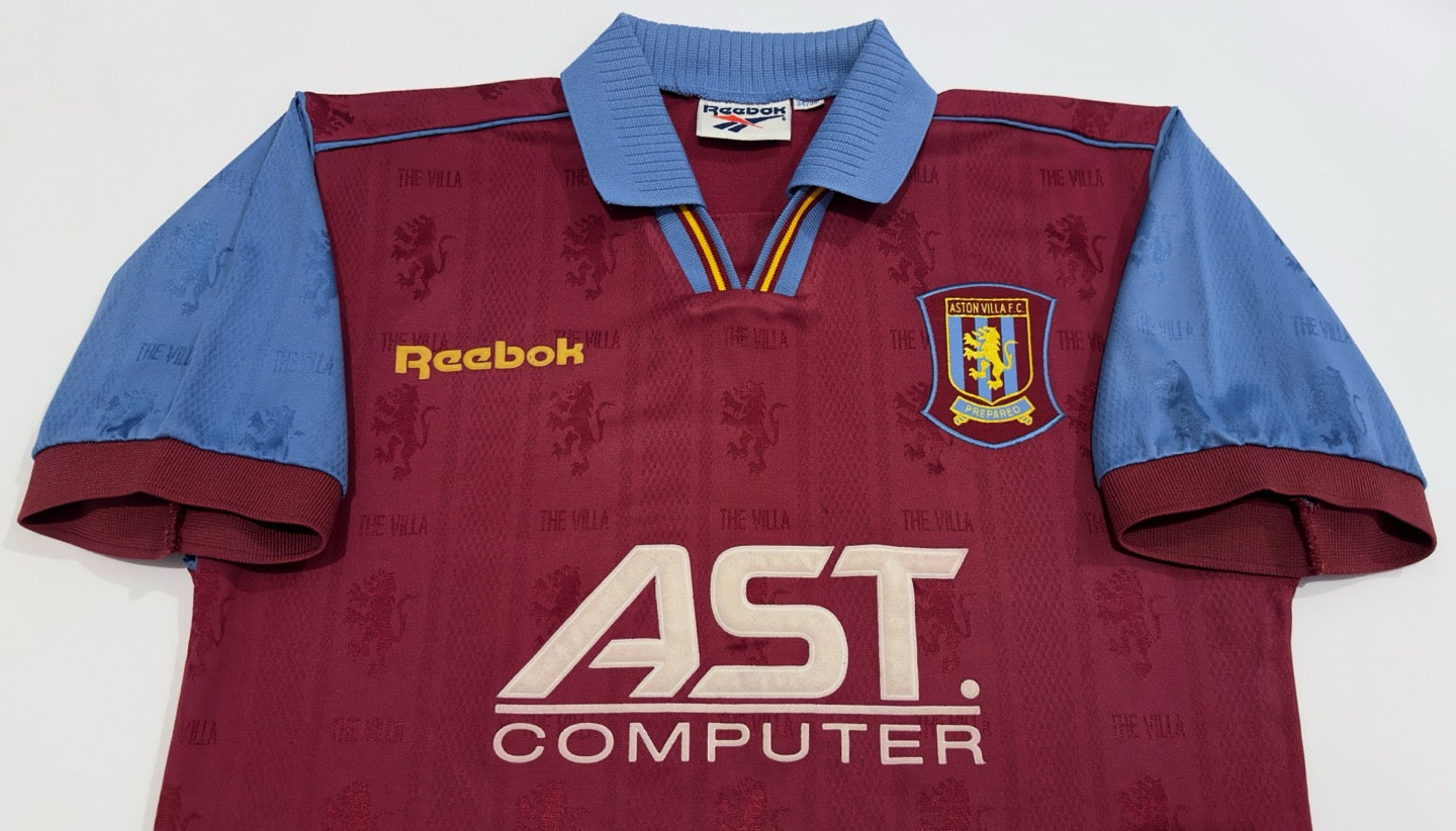 1995/97 Aston Villa Home Jersey (M)